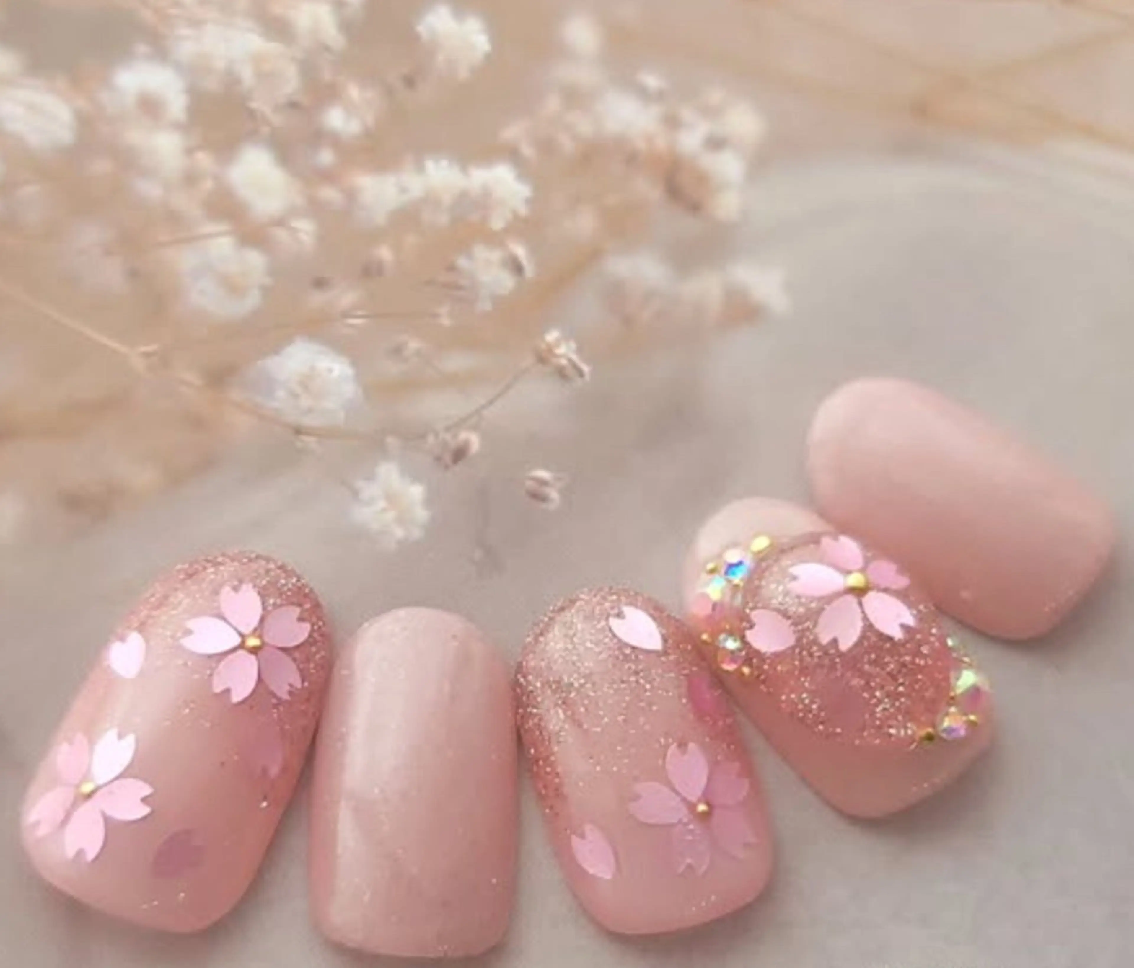 🌸桜ネイル🌸の写真