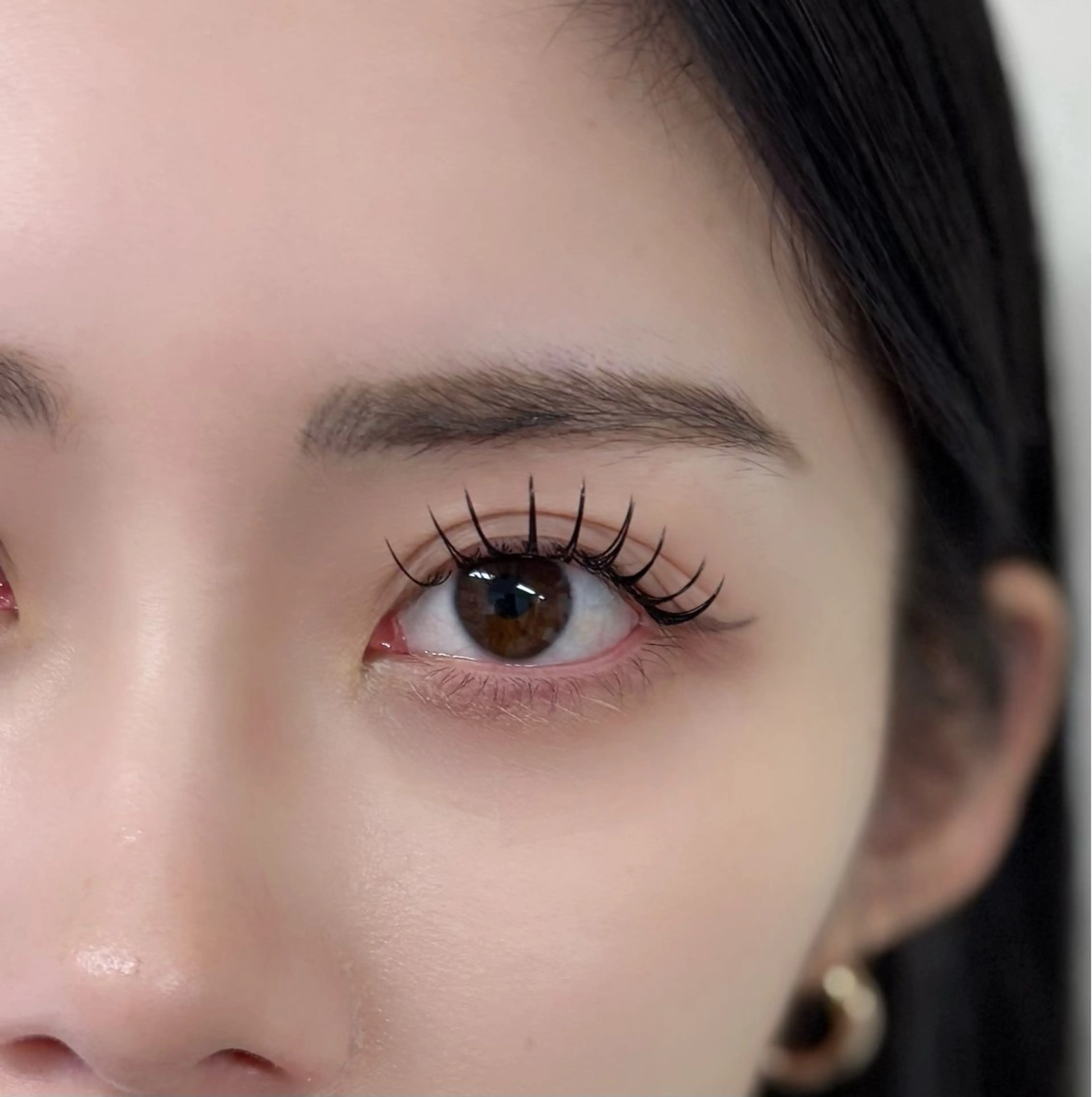 大人気！LEDマツエク⭐️オフ込みフラットラッシュ160本の写真
