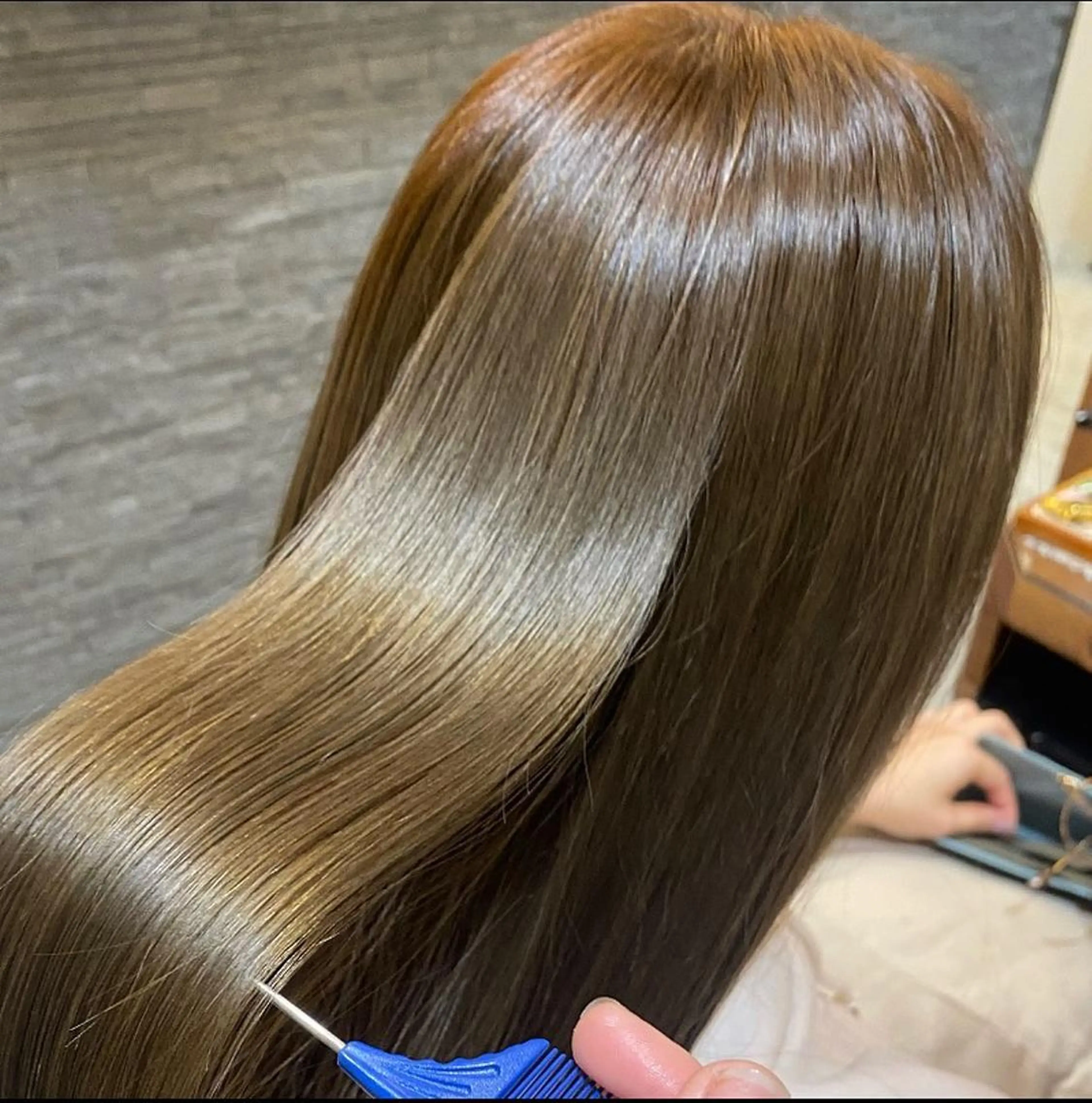 セミロング 加藤 実穂のヘアスタイル