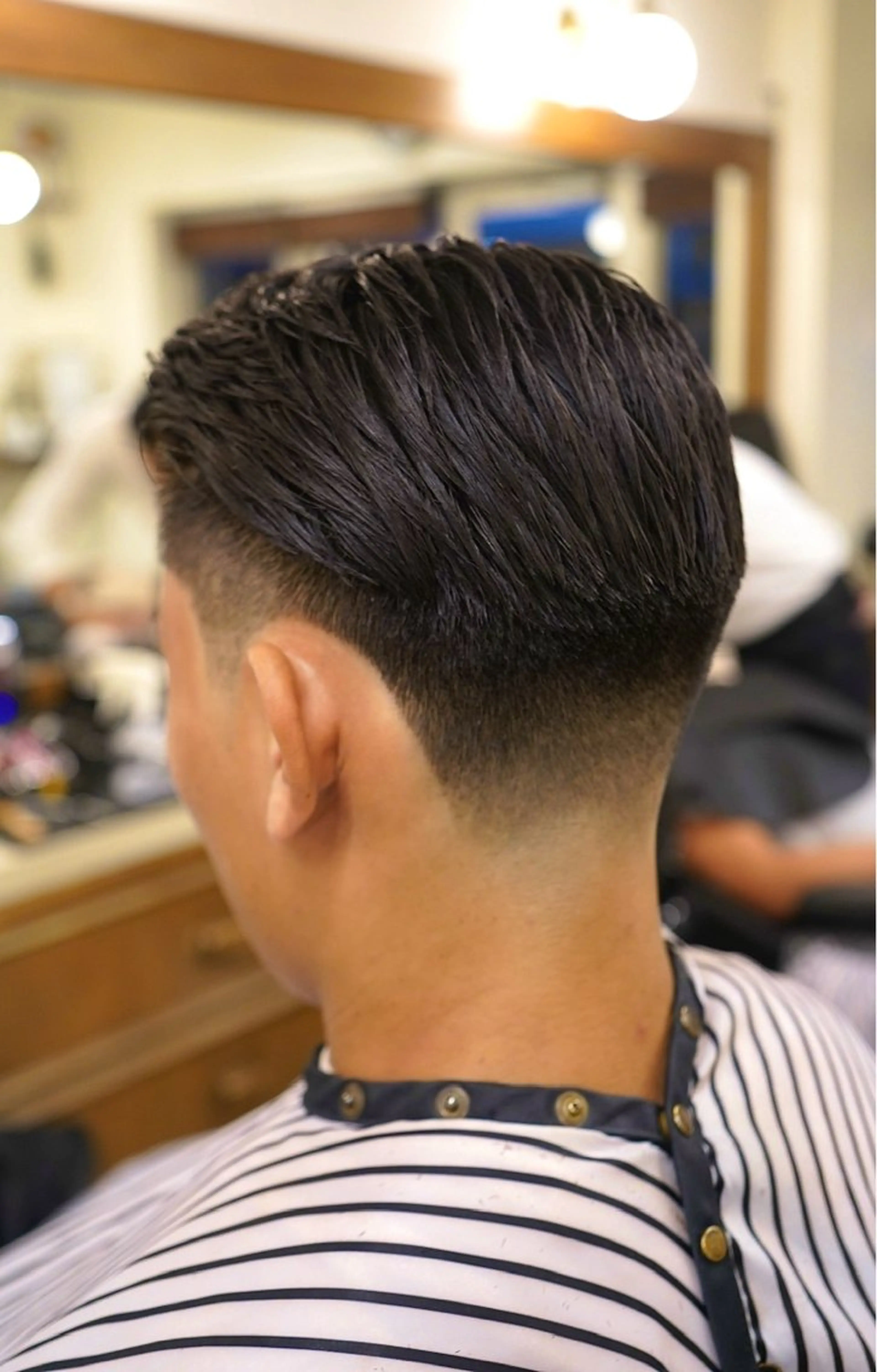 ショート メンズ フェードカット カット 吉祥寺駅 takumiのヘアスタイル