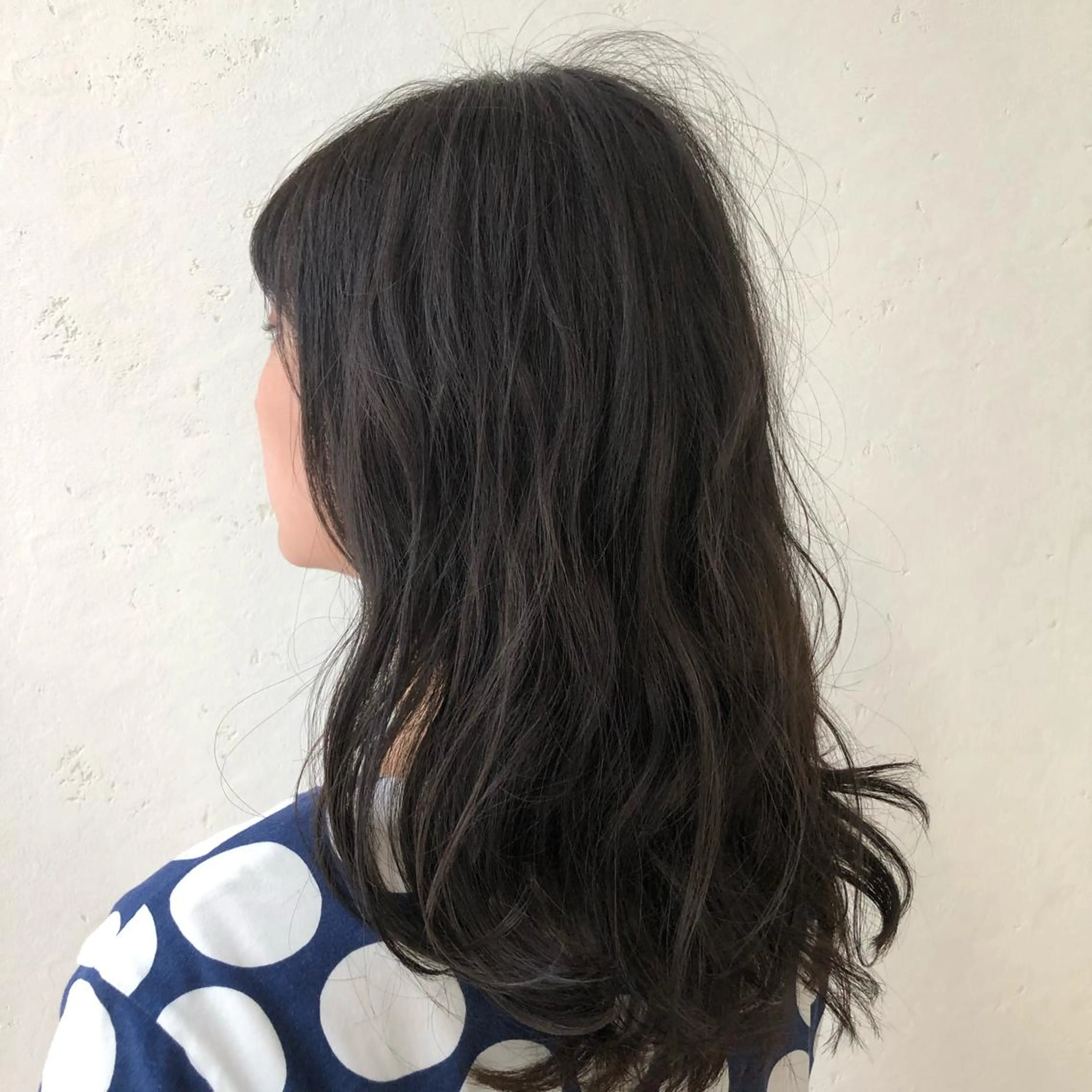 ロング 西川 仁のヘアスタイル
