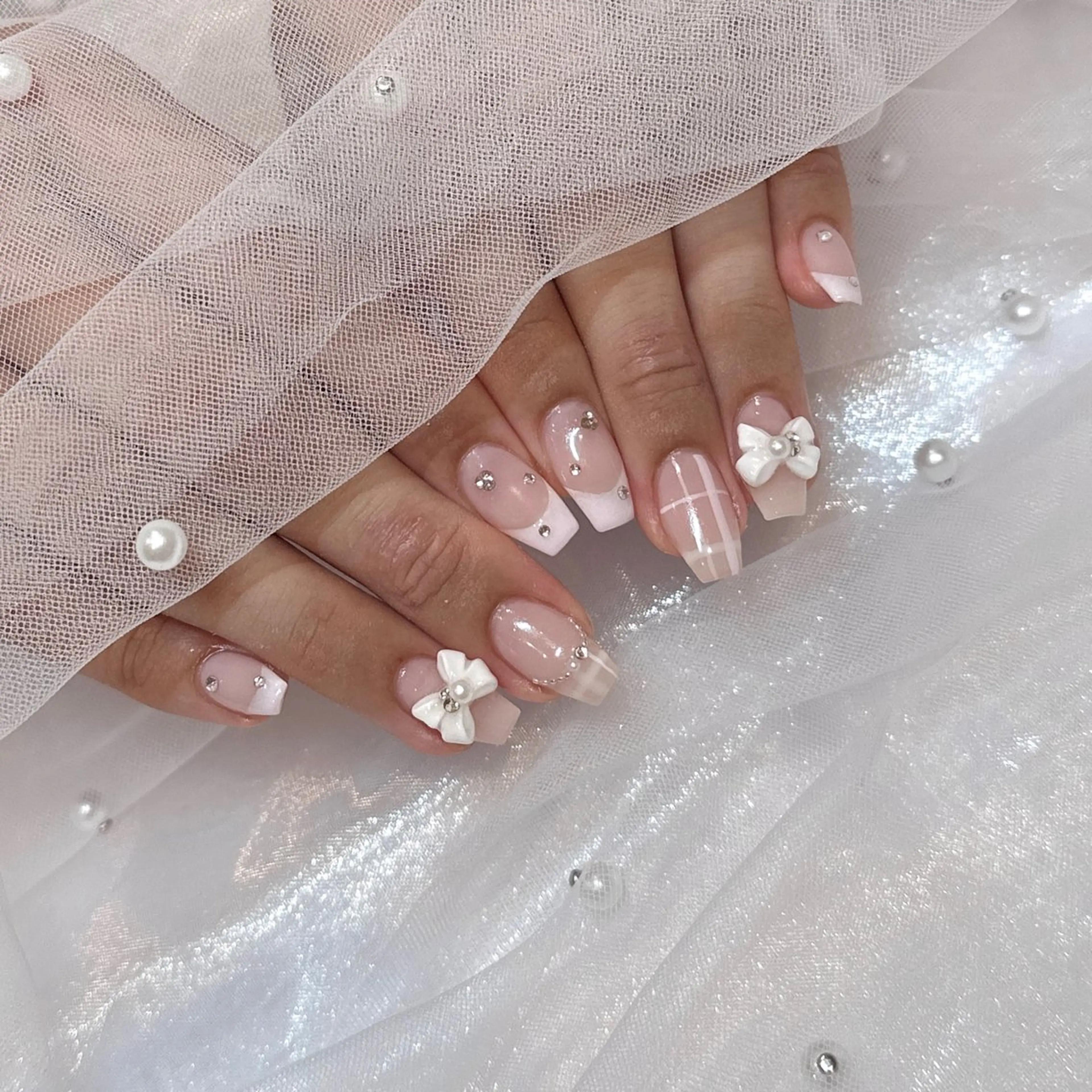 ネイル ハンドネイル She nail studio 原宿店所属・いいだえみ ୨୧ᵕ̤ᴗᵕ̤)のネイルデザイン