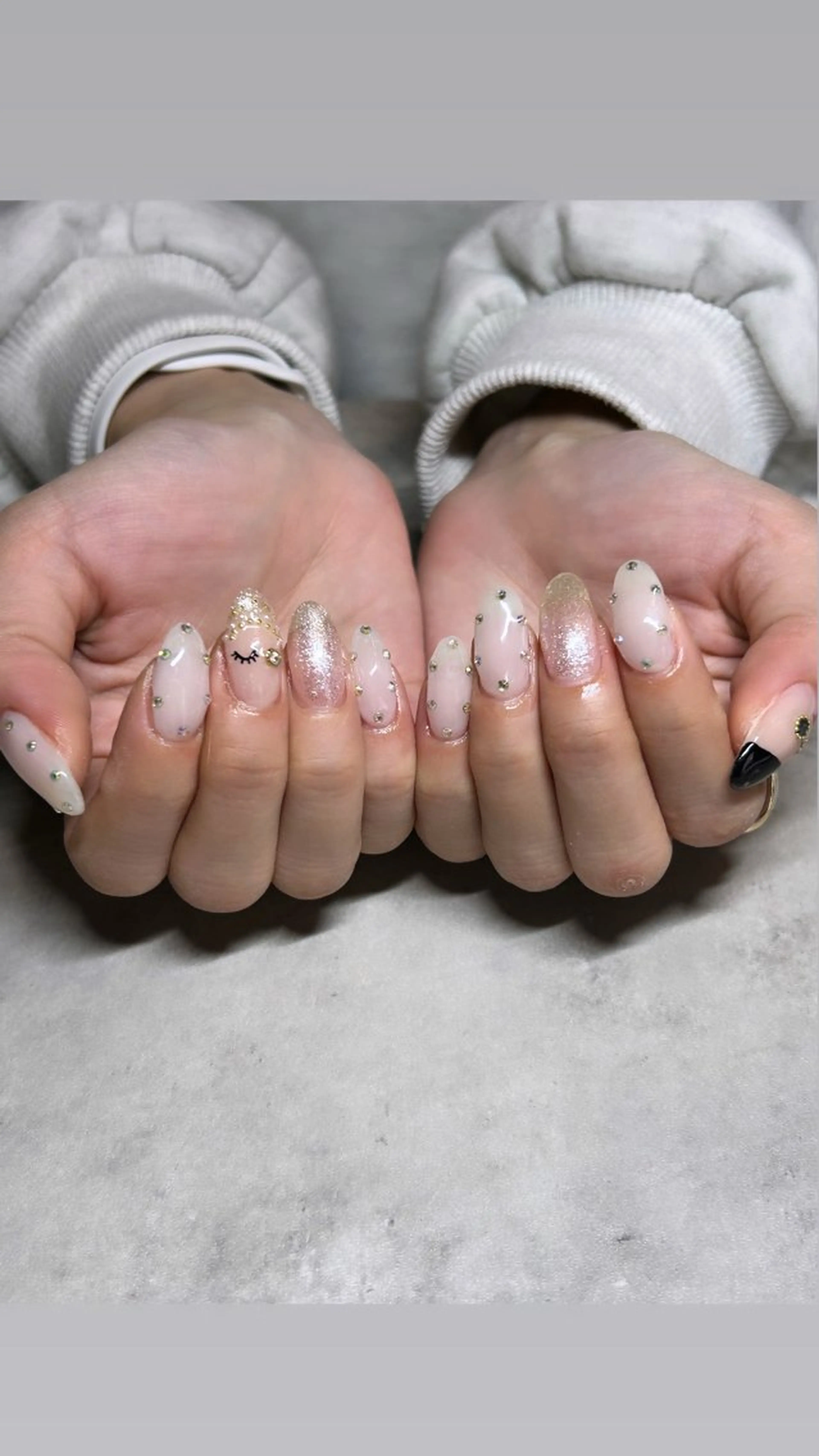 ネイル ストーンネイル ハンドネイル Prettiest nailのその他イメージ