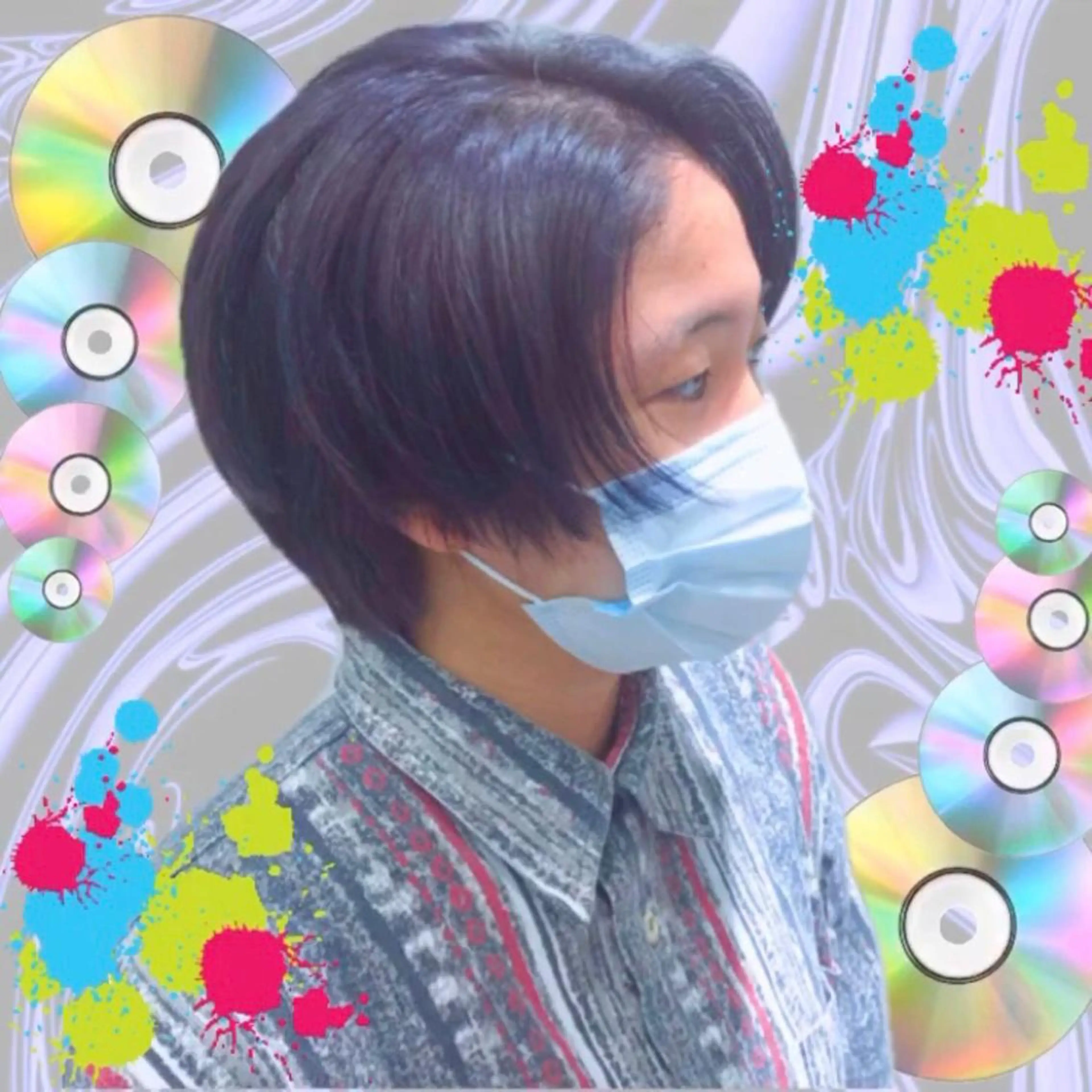 ショート カラー ダブルカラー ショートヘア 🌺ウルフカット職人 新垣渚🐺のヘアスタイル