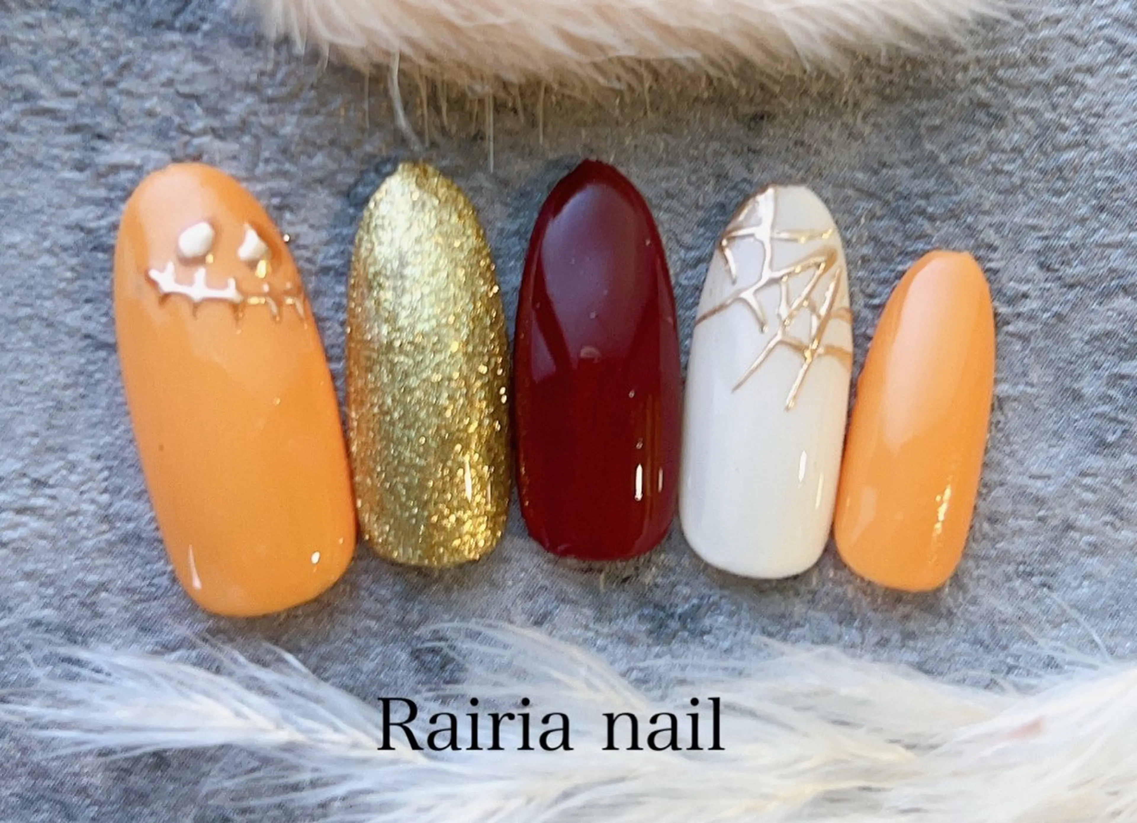 ネイル アートネイル ジェルネイル 持ち込み ニュアンスネイル パラジェル Rairia nail本八幡店のネイルデザイン