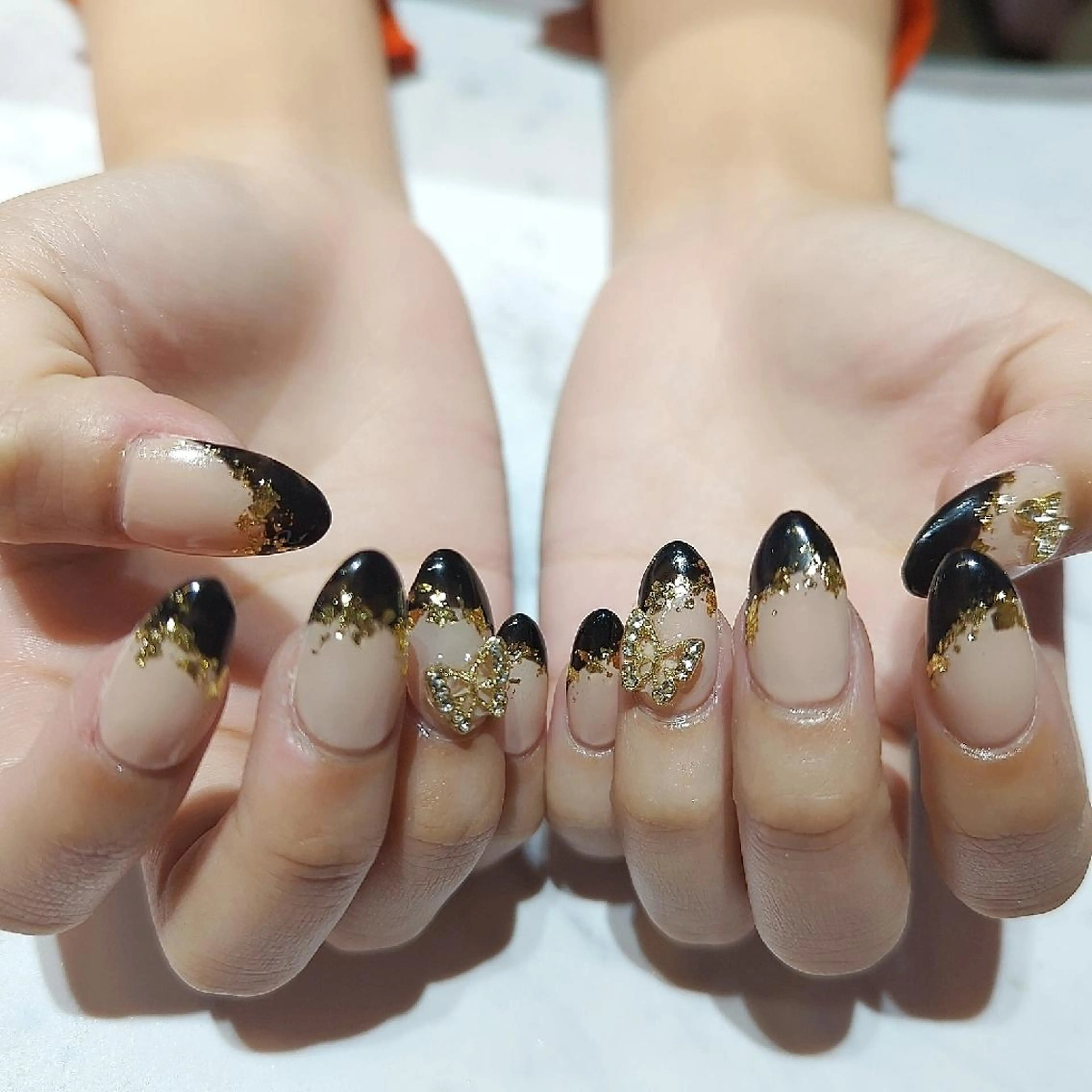 ネイル ハンドネイル あ きのネイルデザイン