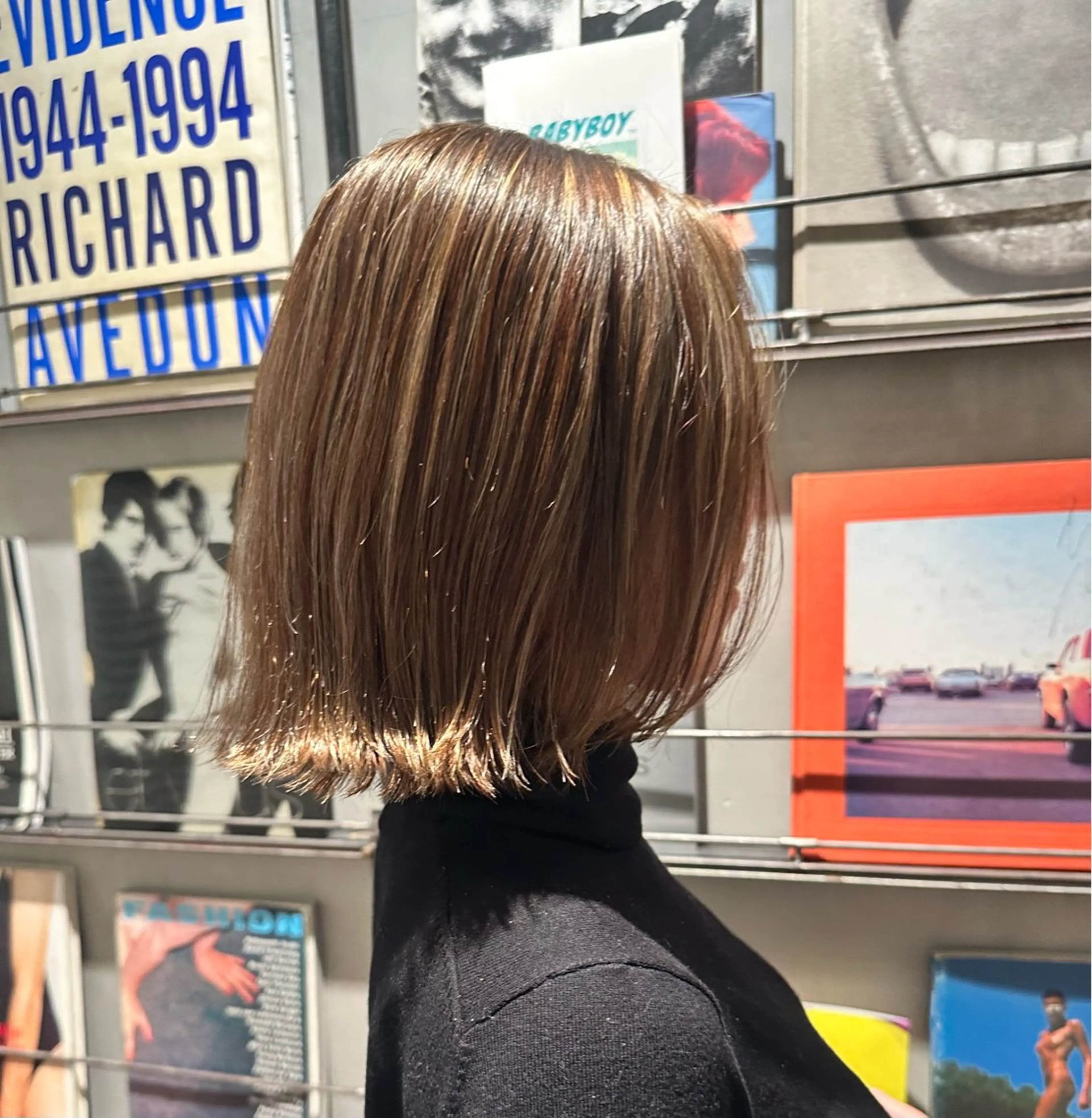 【連絡モデルメニュー】ブリーチハイライト＋カラー＋2stepトリートメントの写真