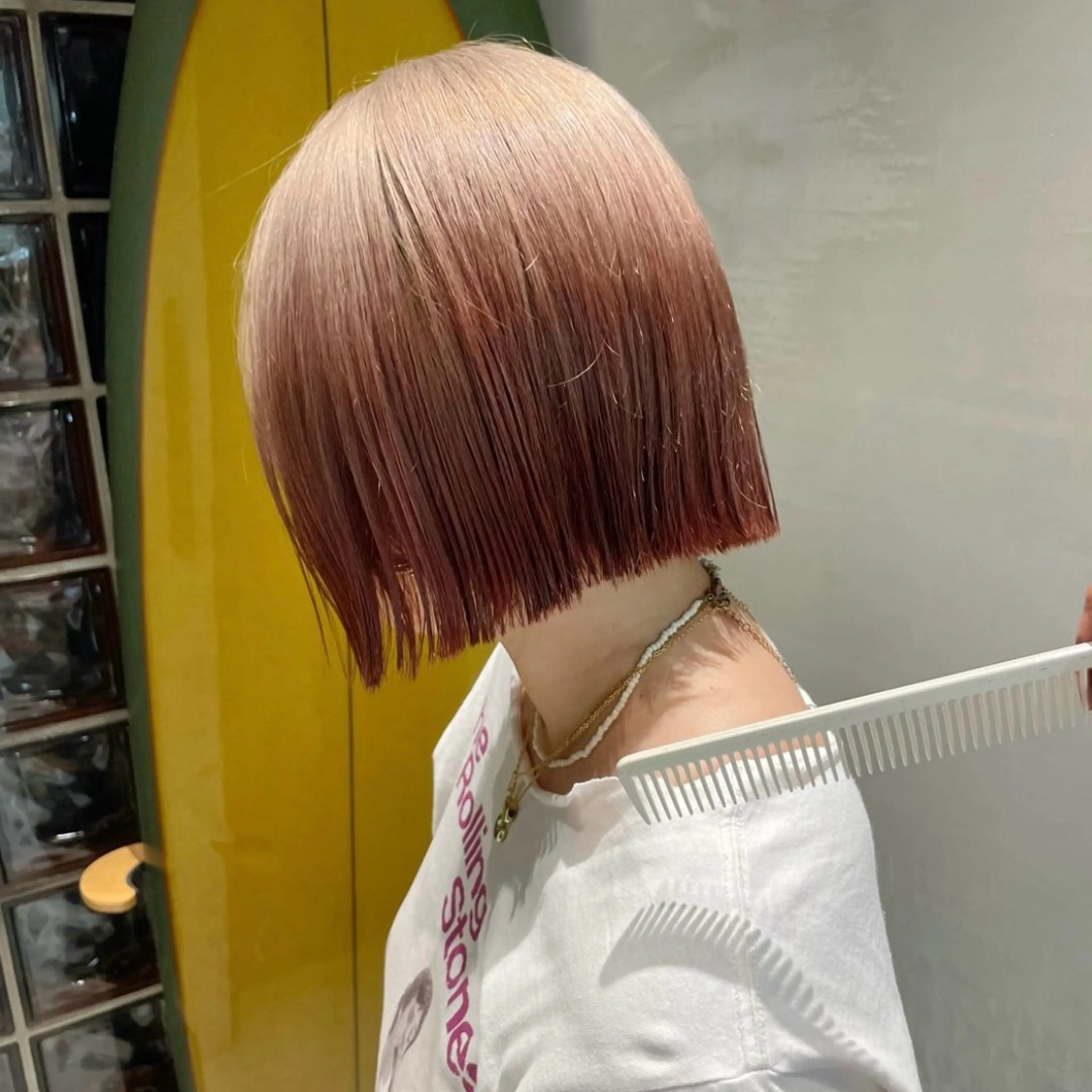 【🌈ルーツカラー🌈】(ブリーチ+オンカラー込み)+カット+1Stepトリートメント✨の写真