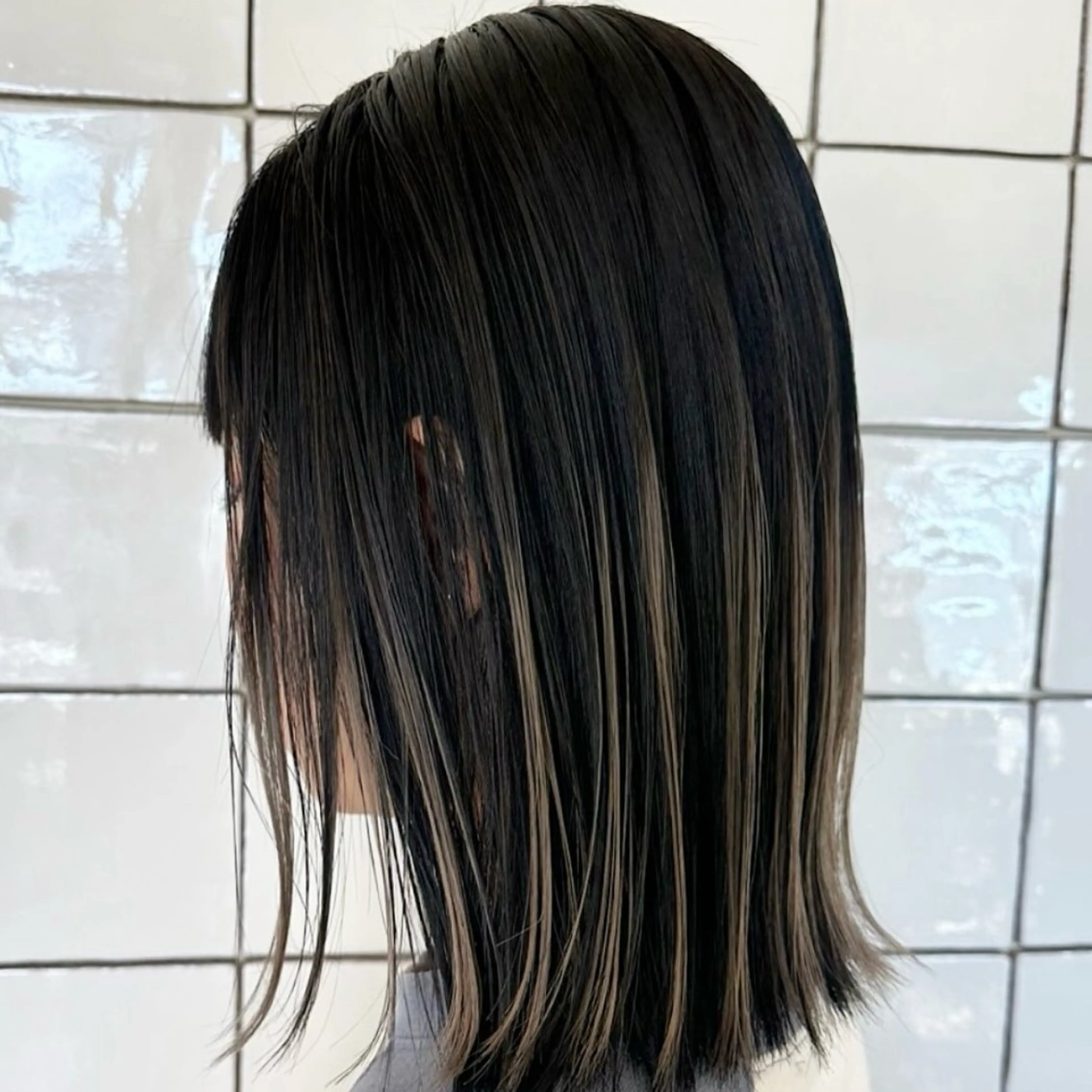 ミディアム カット ヘアカラー YOIKU所属・駒場 由衣のヘアスタイル