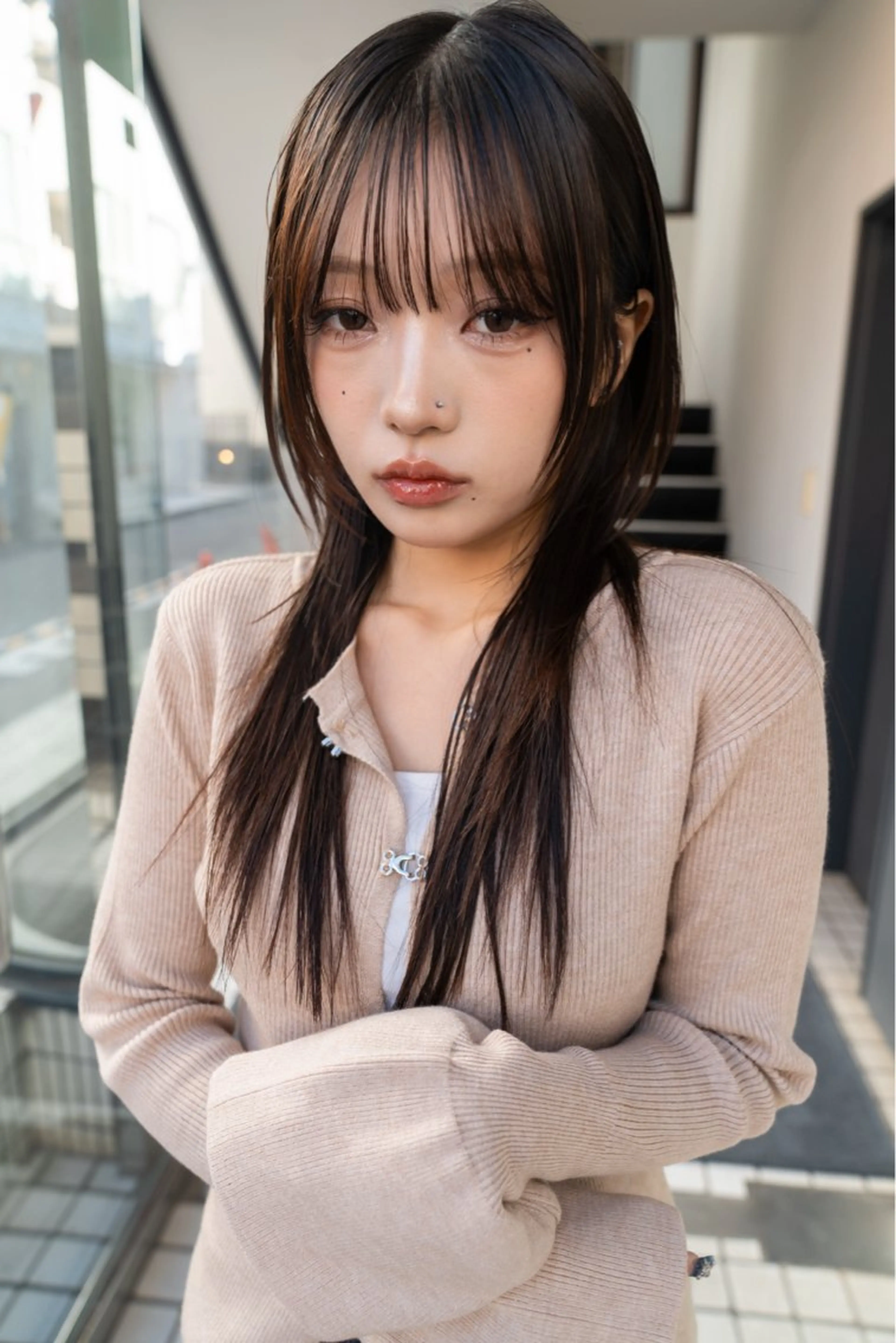 【🦋営業後モデル限定価格🦋】ハッシュカット（ハイレイヤー）　ロイヤルトリートメント付きの写真