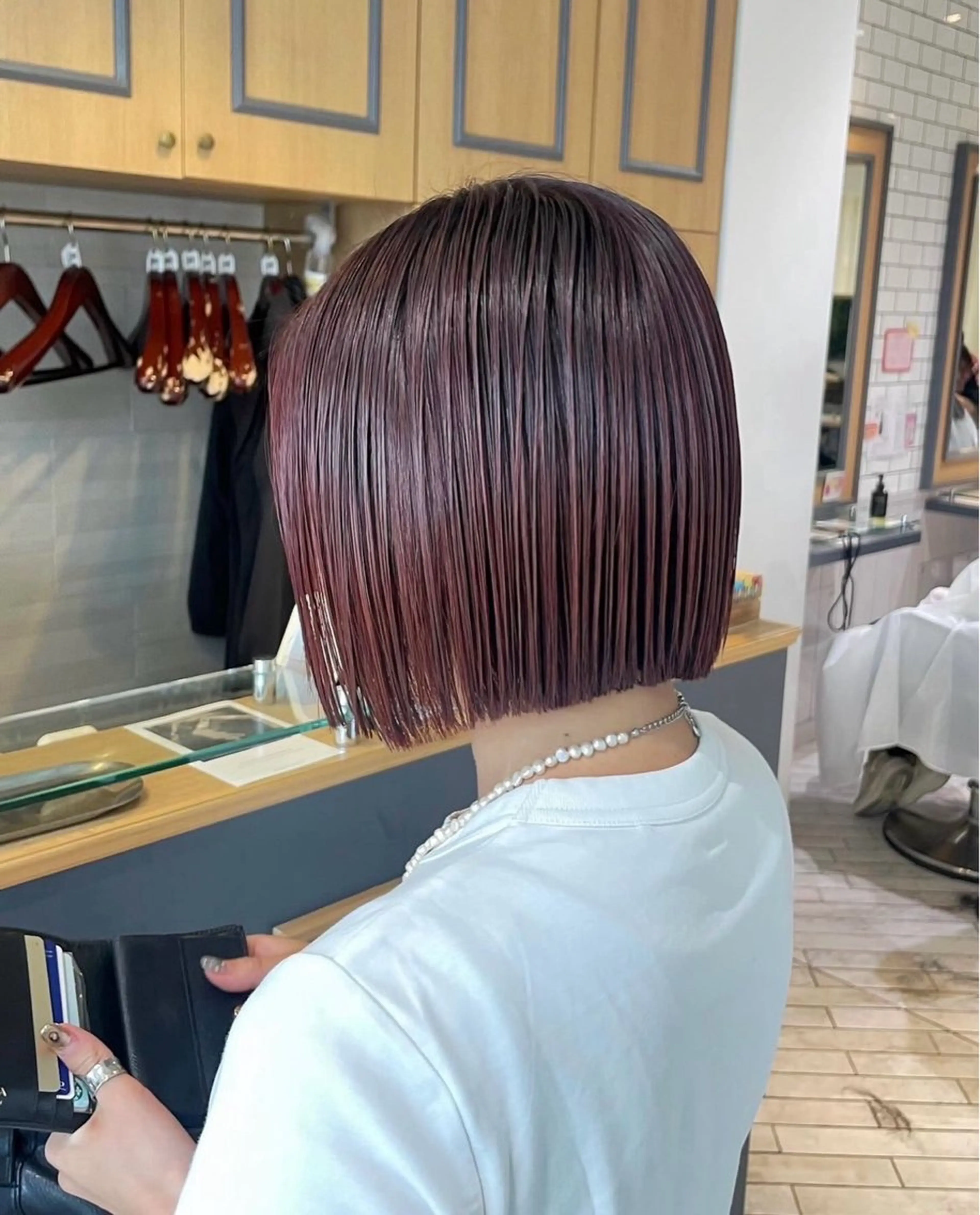 【平日限定】🌈うるツヤカラー＋1stepトリートメント🌈　当日予約🆗1週間持ちのトリートメント付き‼️の写真