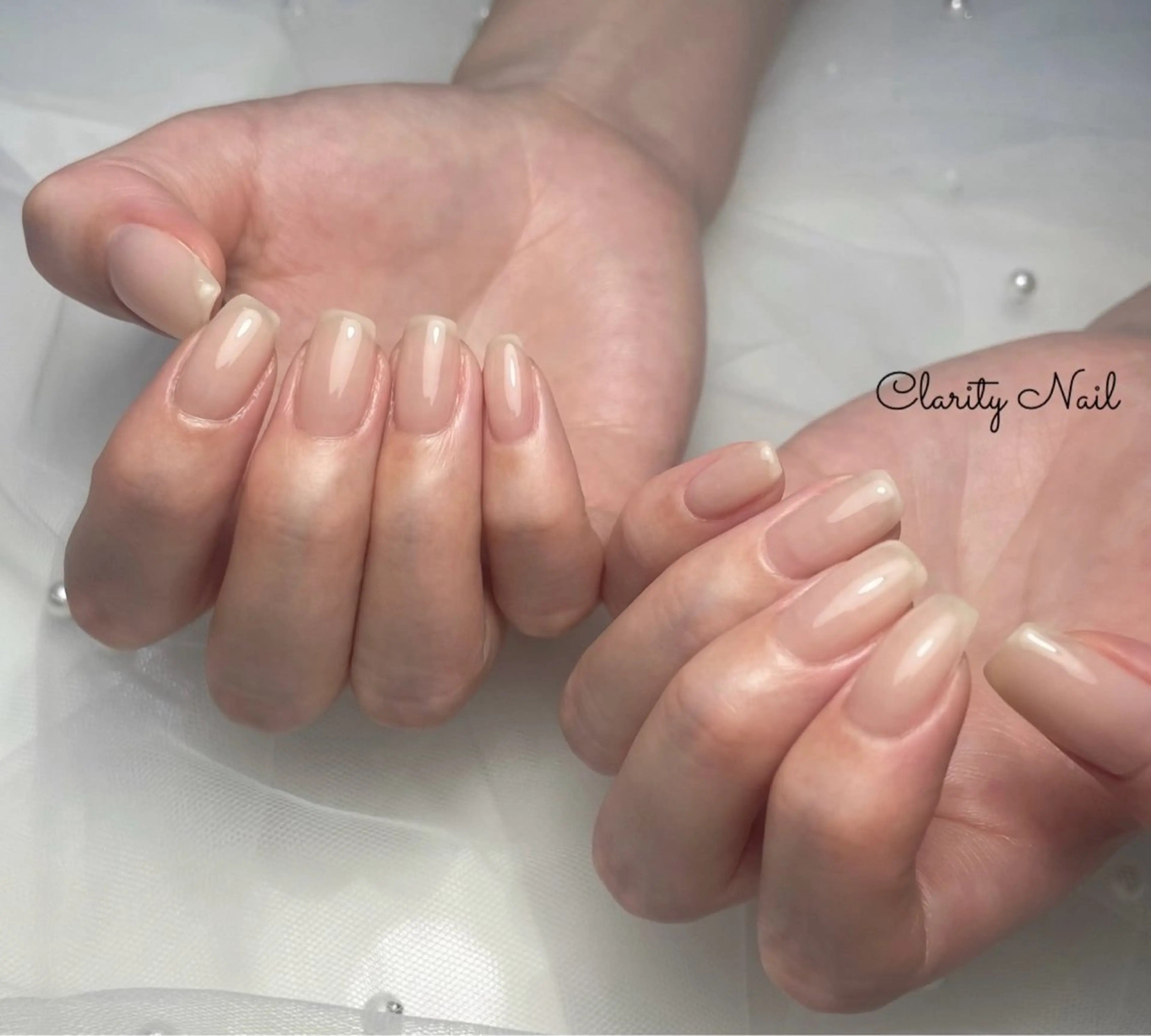 ネイル ワンカラーネイル ハンドネイル Clarity Nailのネイルデザイン