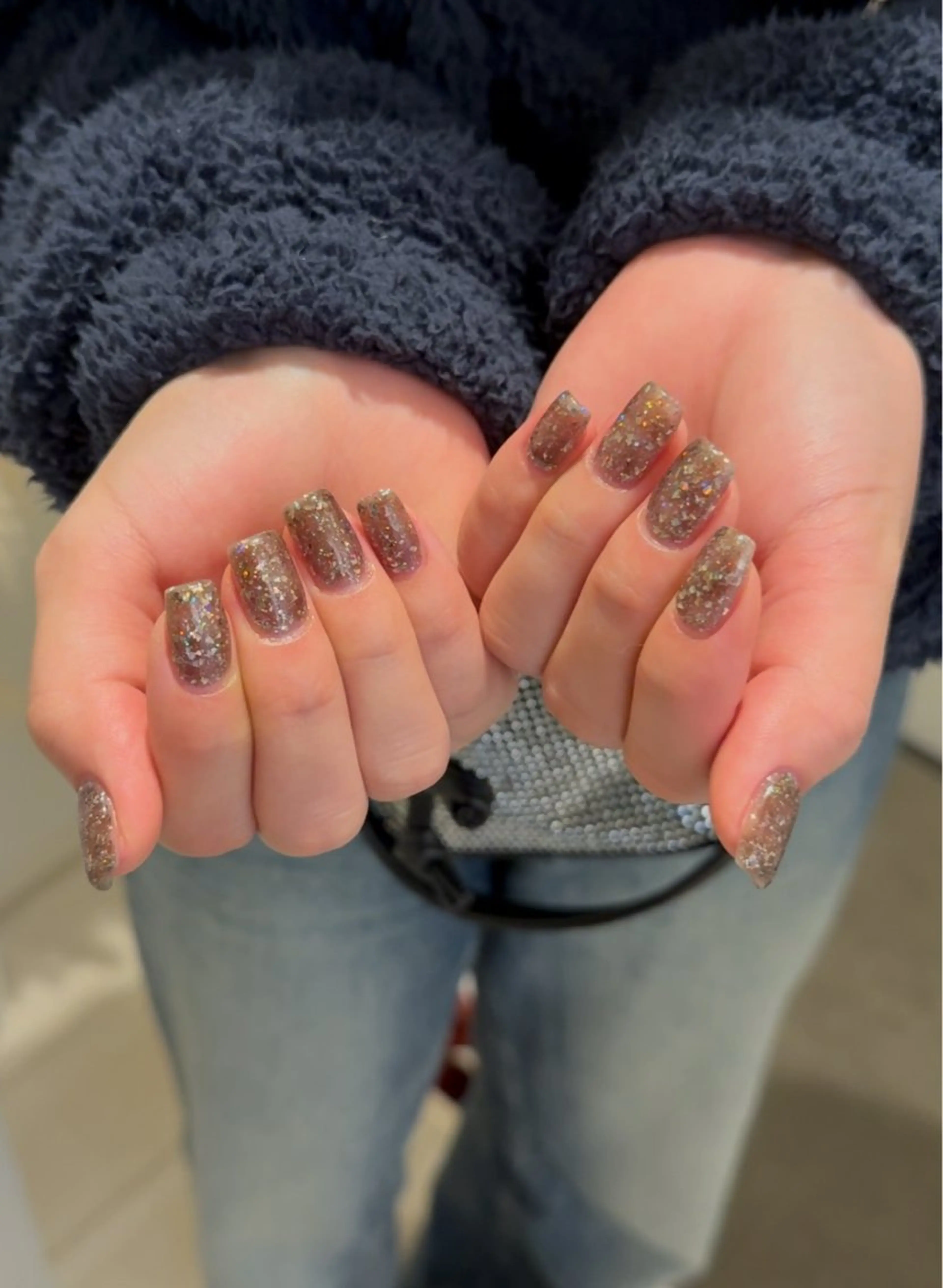 ネイル ワンカラーネイル Elle.所属・Elle. HINATAのネイルデザイン