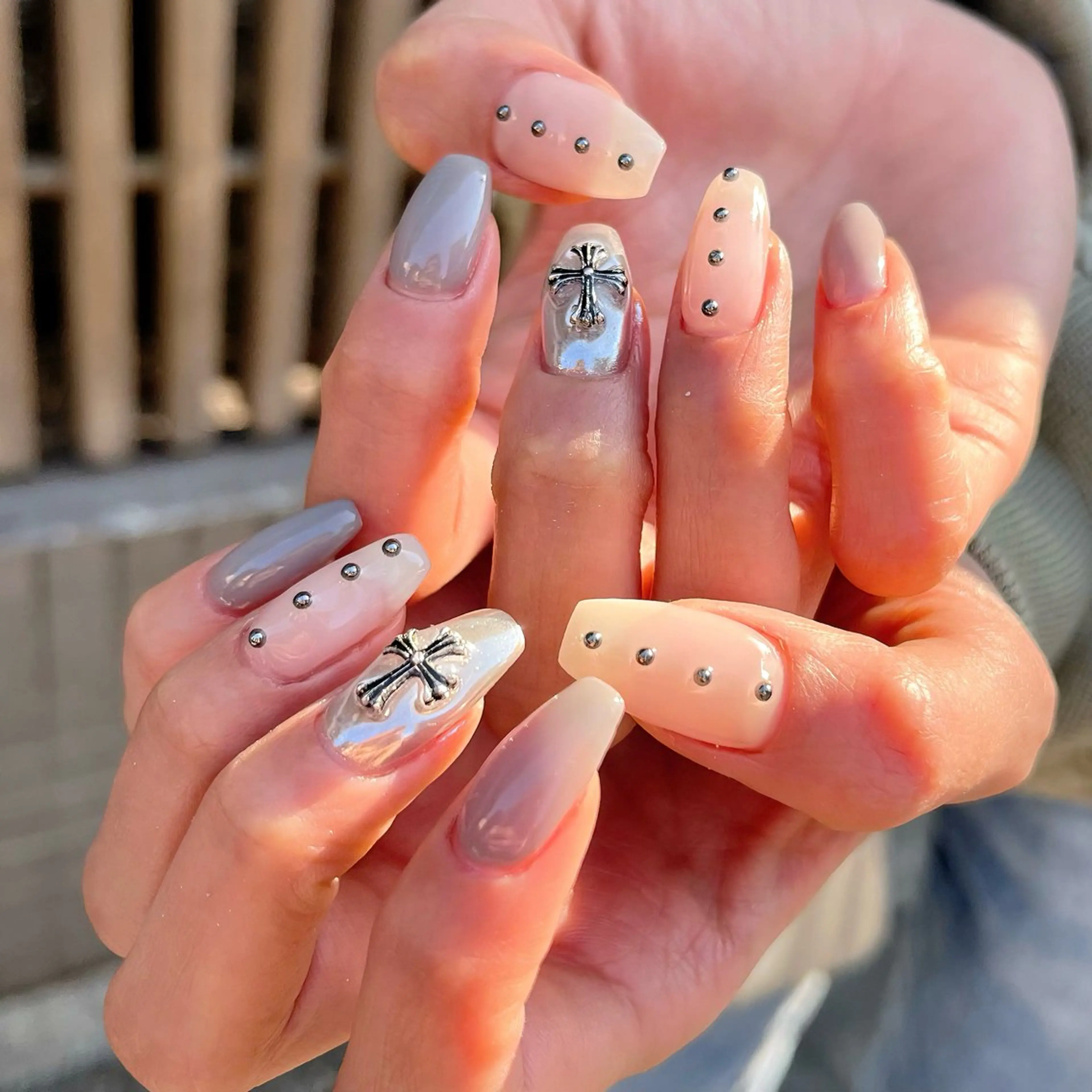 ネイル アートネイル フレンチネイル ハート 韓国ネイル リボン ハンドネイル 🫧OPELIA NAIL渋谷🫧のネイルデザイン
