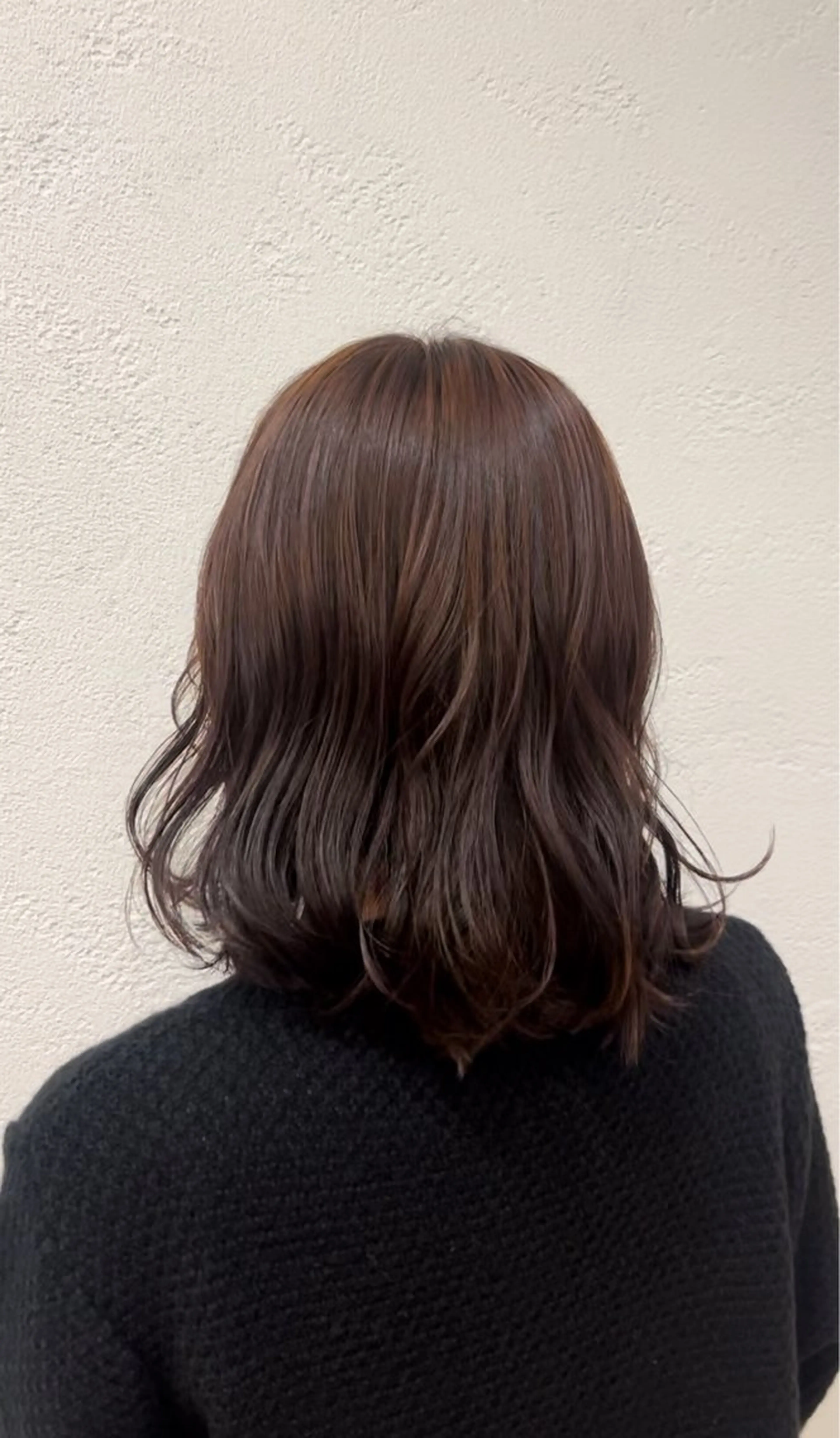 ミディアム 山本 梨華のヘアスタイル