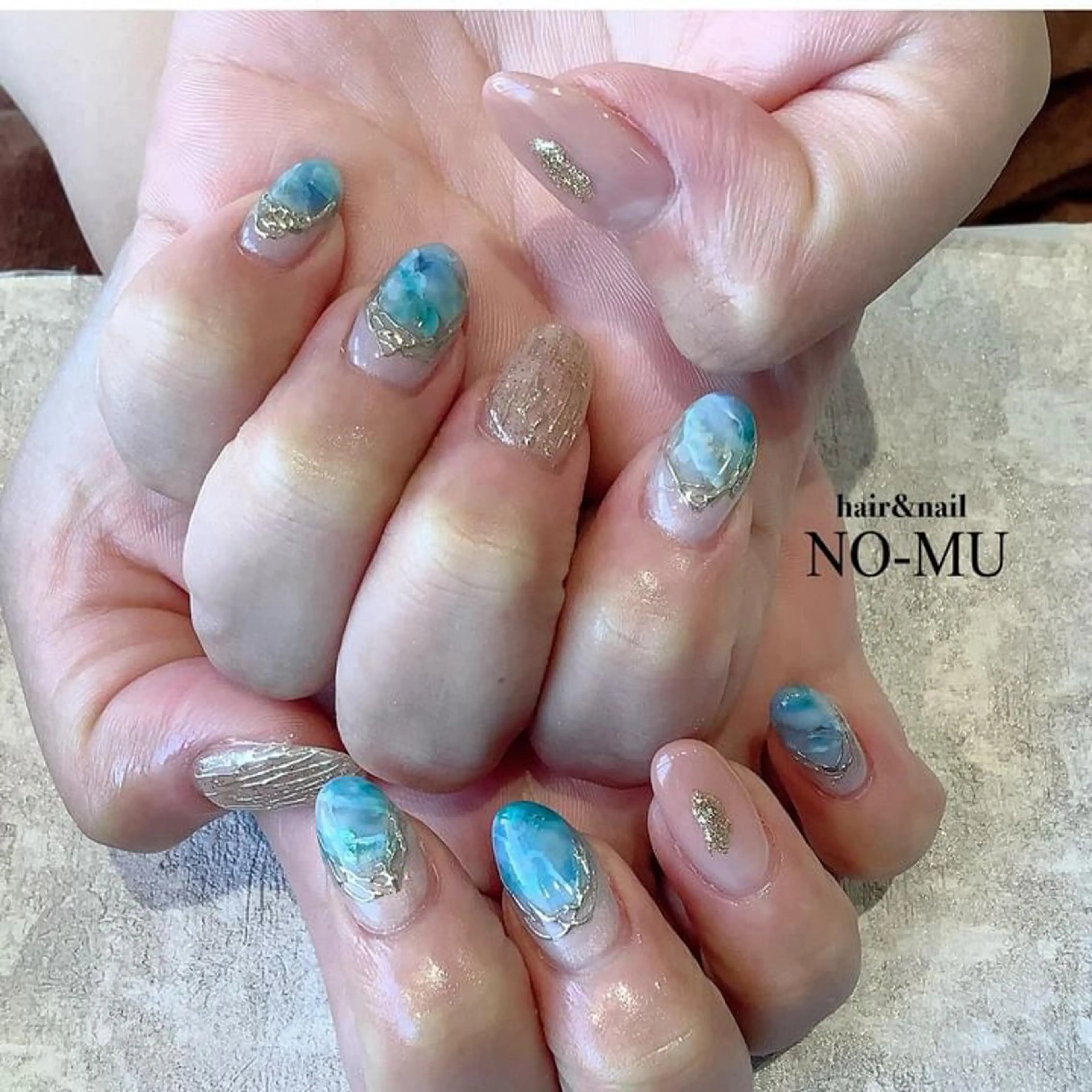 ネイル ハンドネイル hair&nail NO-MU所属・hair&nail NO-MUのネイルデザイン