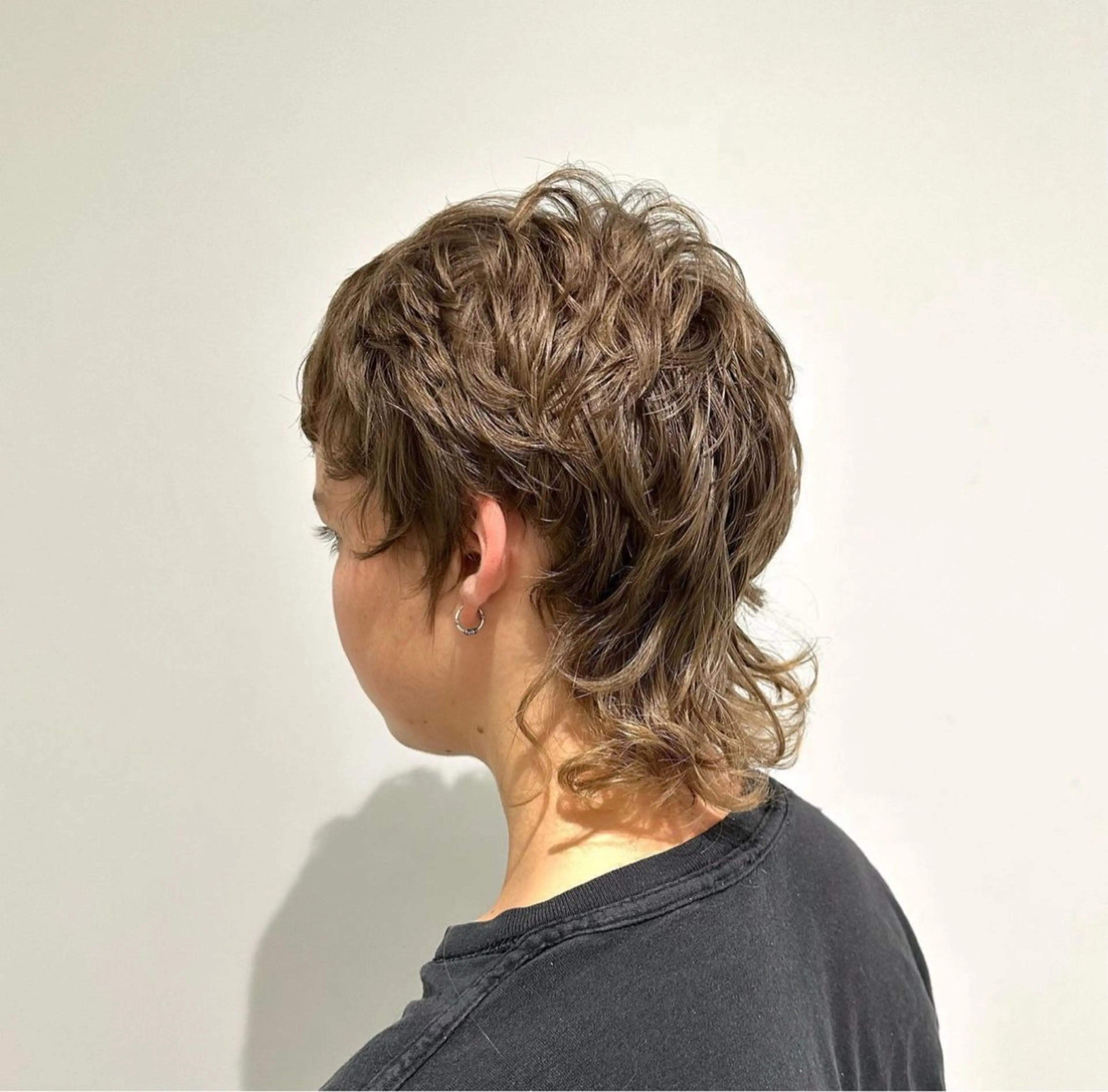 ショート パーマ メンズ 卒業式のヘアスタイル 🫧RYOグレージュ /透け感カラー🫧のヘアスタイル