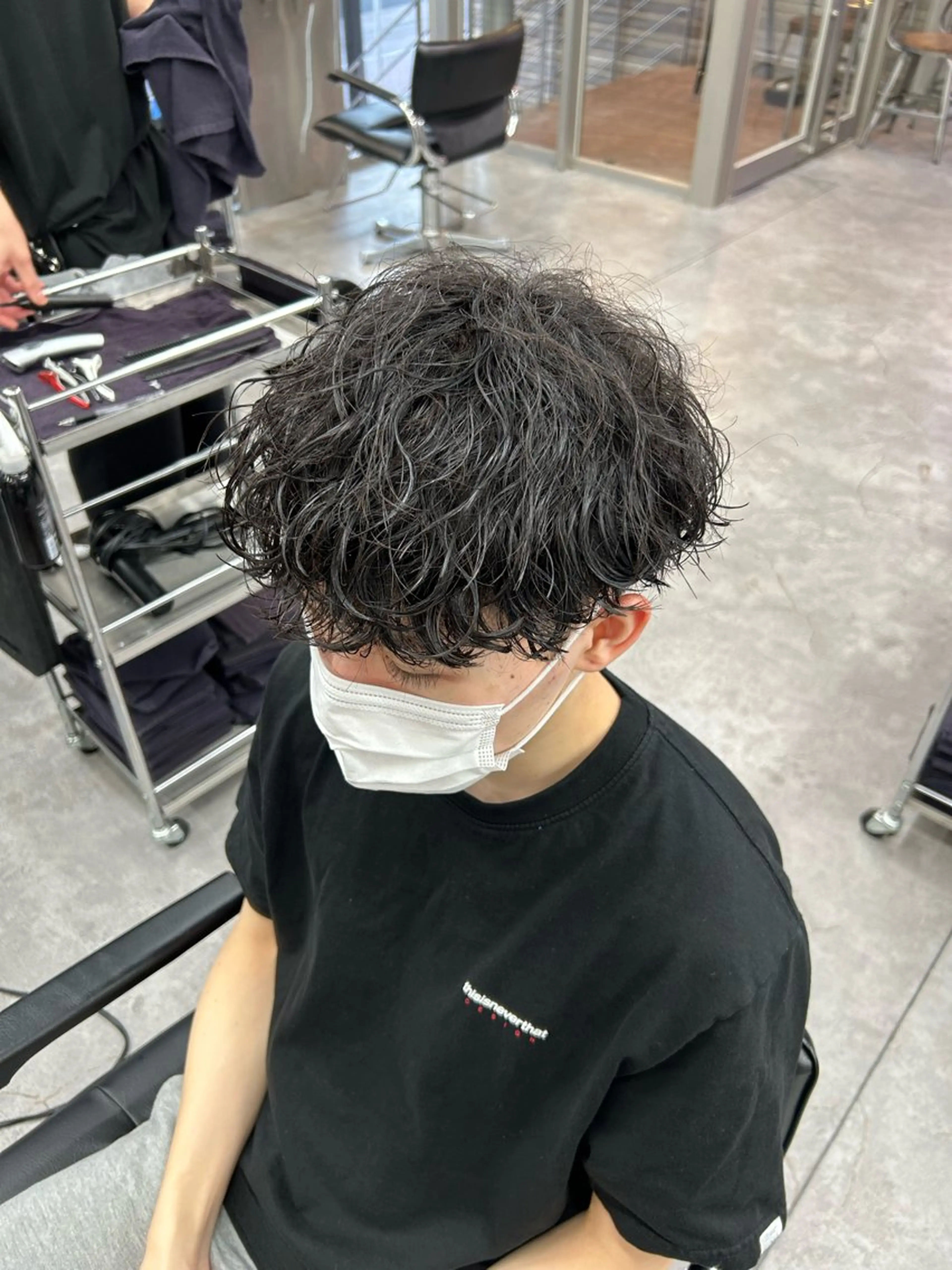 パーマ メンズ カット パーマ パーマ支持率No.1 ❤️🔥安成弾のヘアスタイル