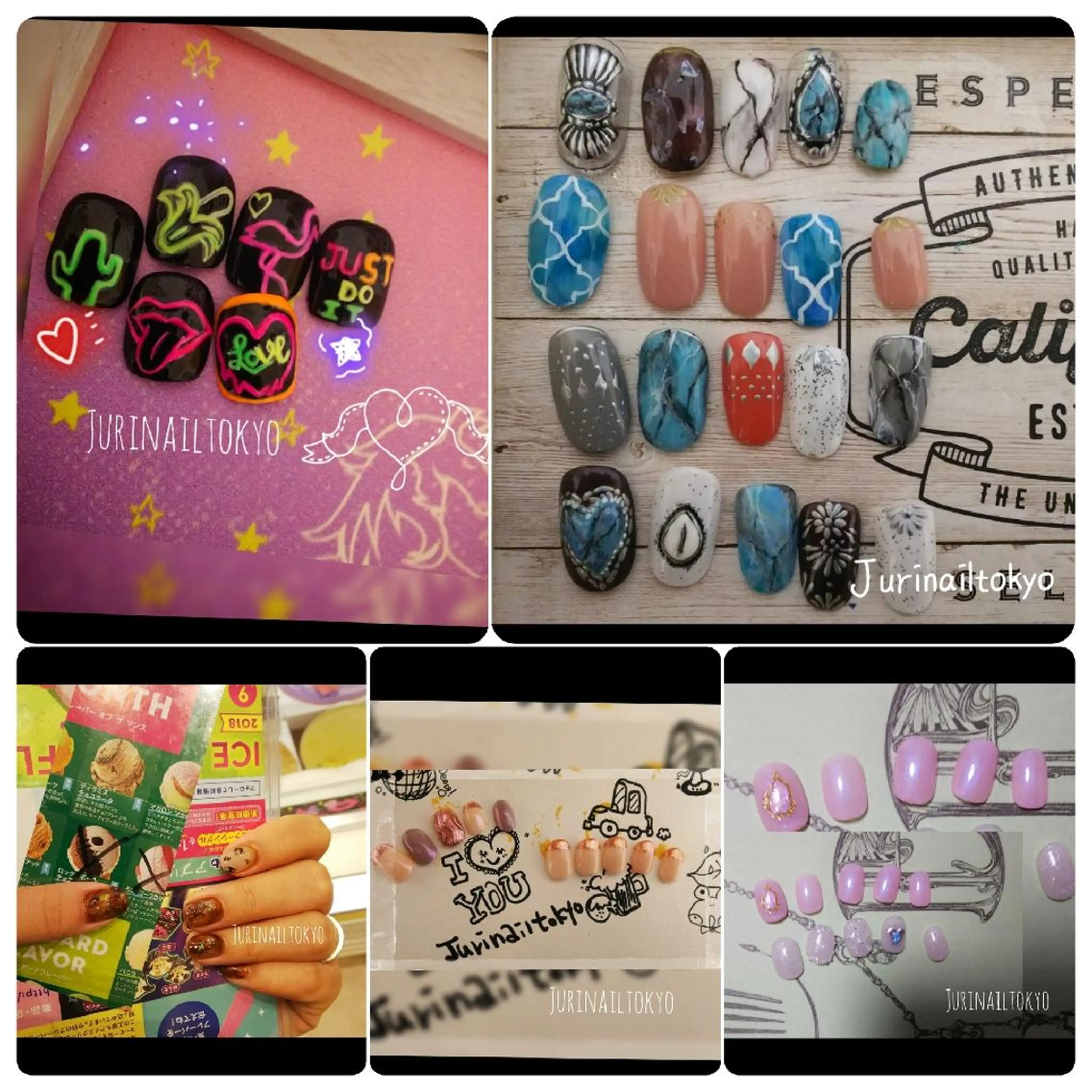 ネイル jurinailtokyo所属・jurinail tokyoのネイルデザイン
