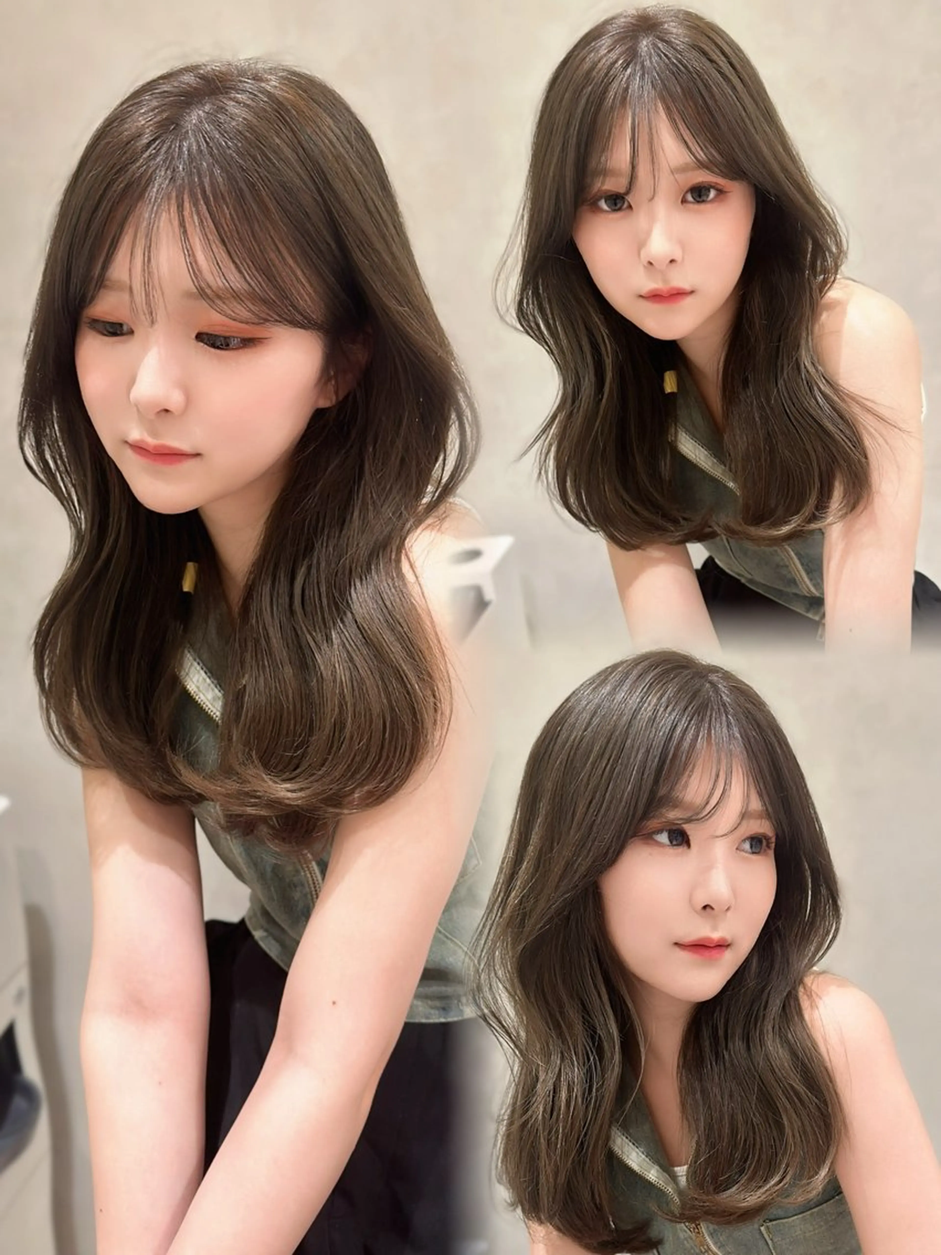 セミロング oto🎀×美髪× シースルー前髪🤍のヘアスタイル