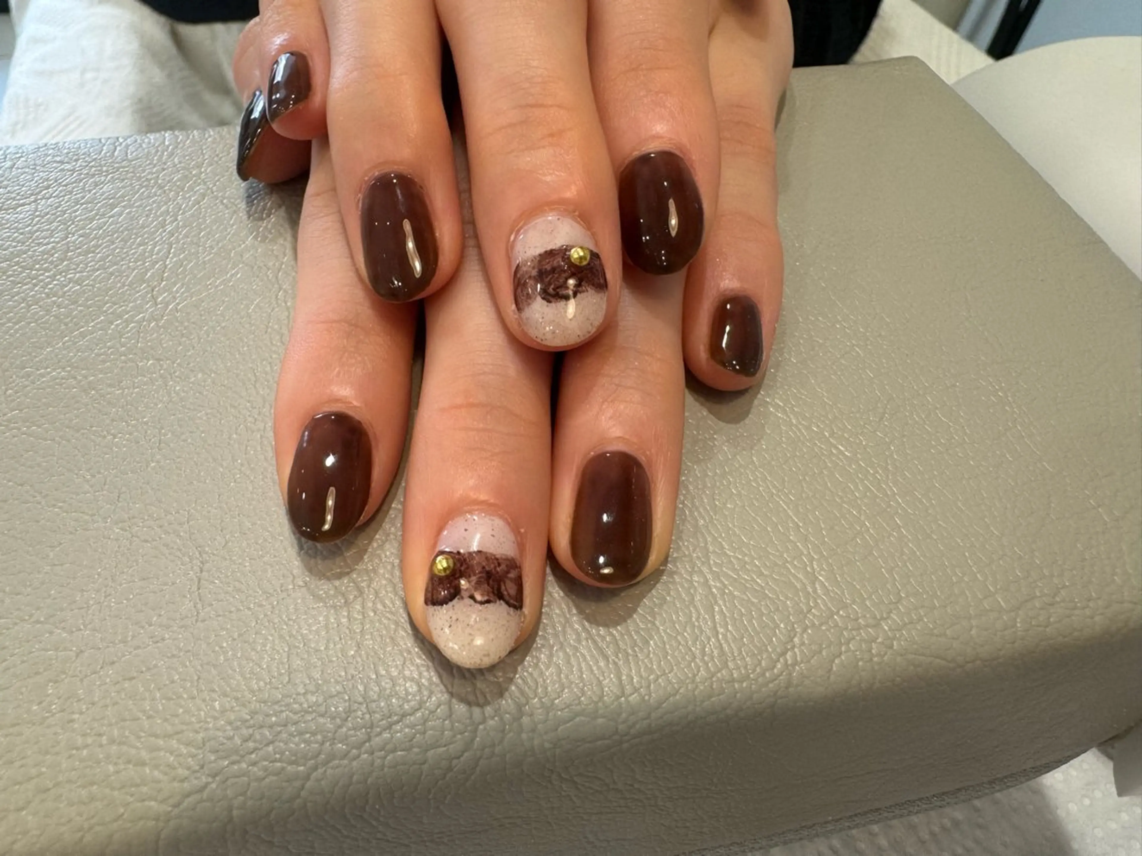 ネイル シンプルネイル eyenailist NANAのネイルデザイン