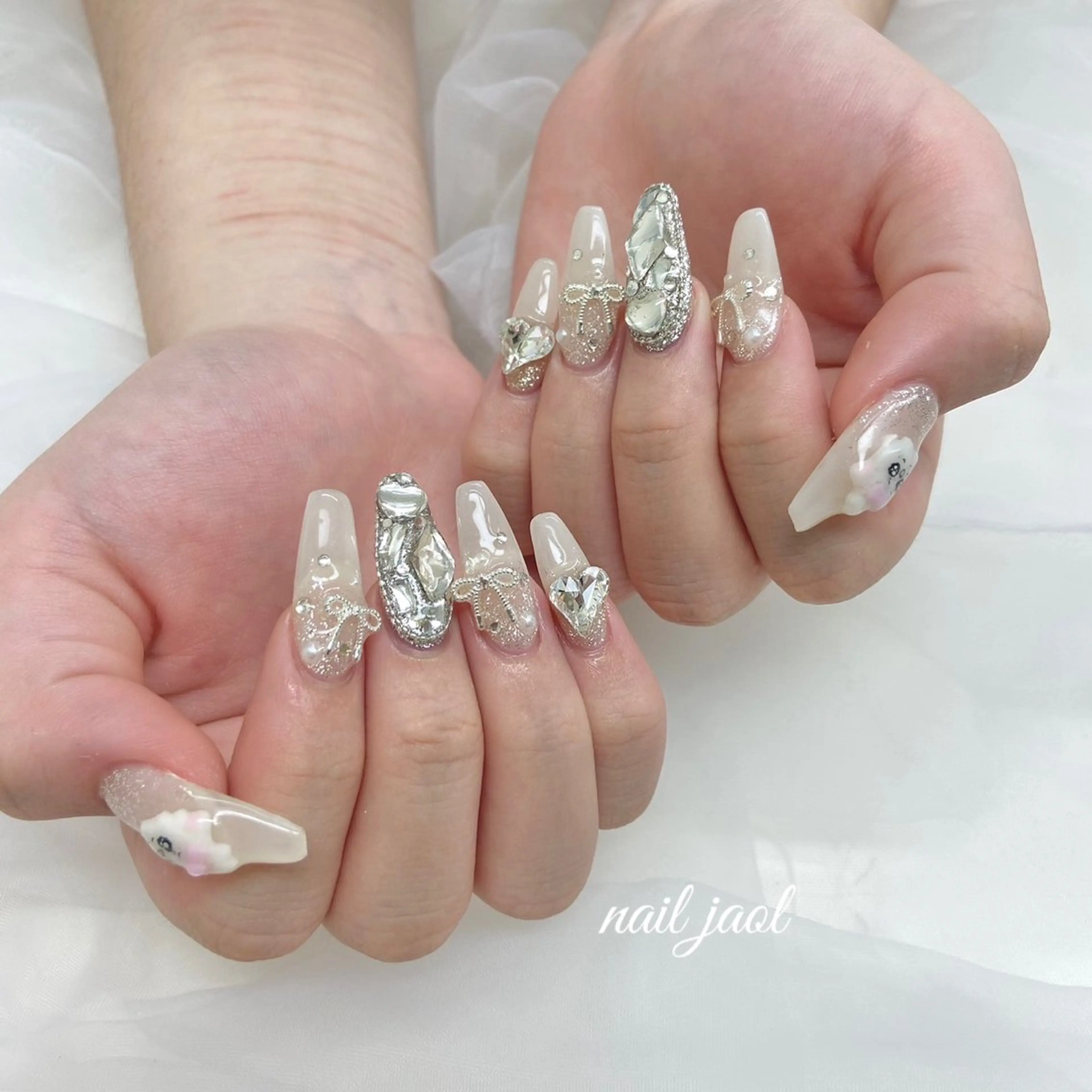 ロング ハンドネイル nail jaol池袋店所属・ネイルJaol 池袋のネイルデザイン