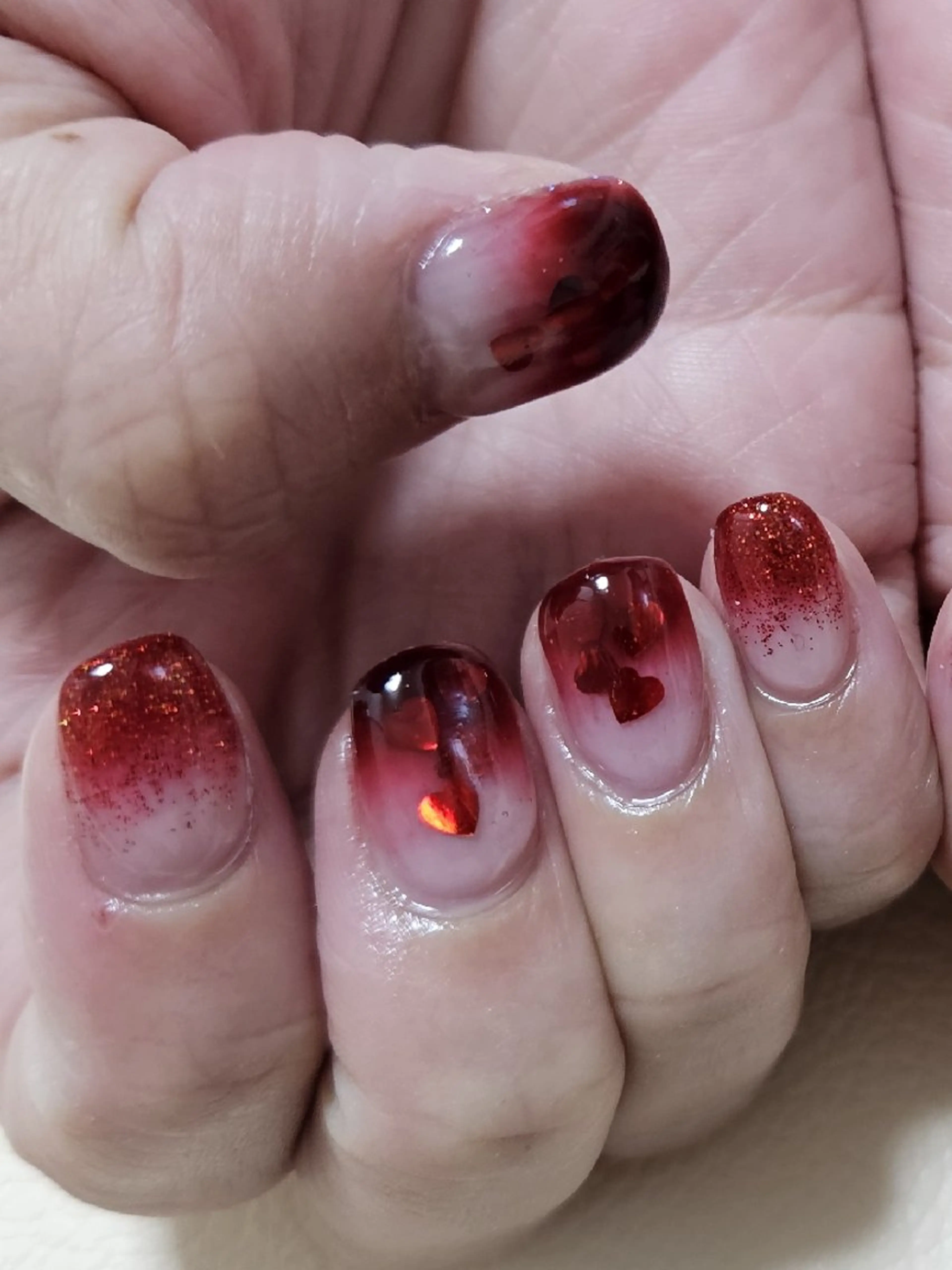 ネイル ハンドネイル shellnail さなえのネイルデザイン