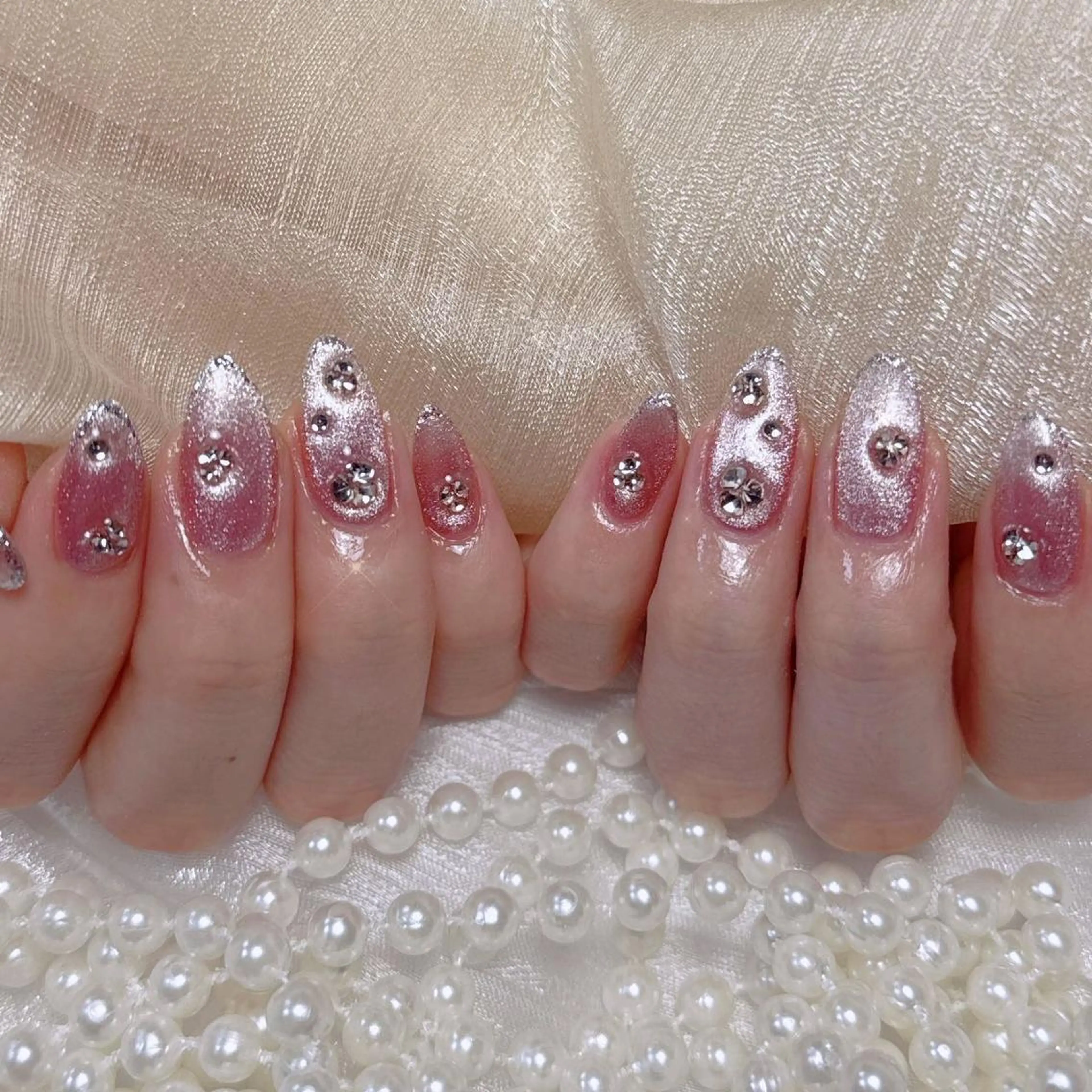 ネイル ハンドネイル きずな 🧚🏻‍♀️のネイルデザイン