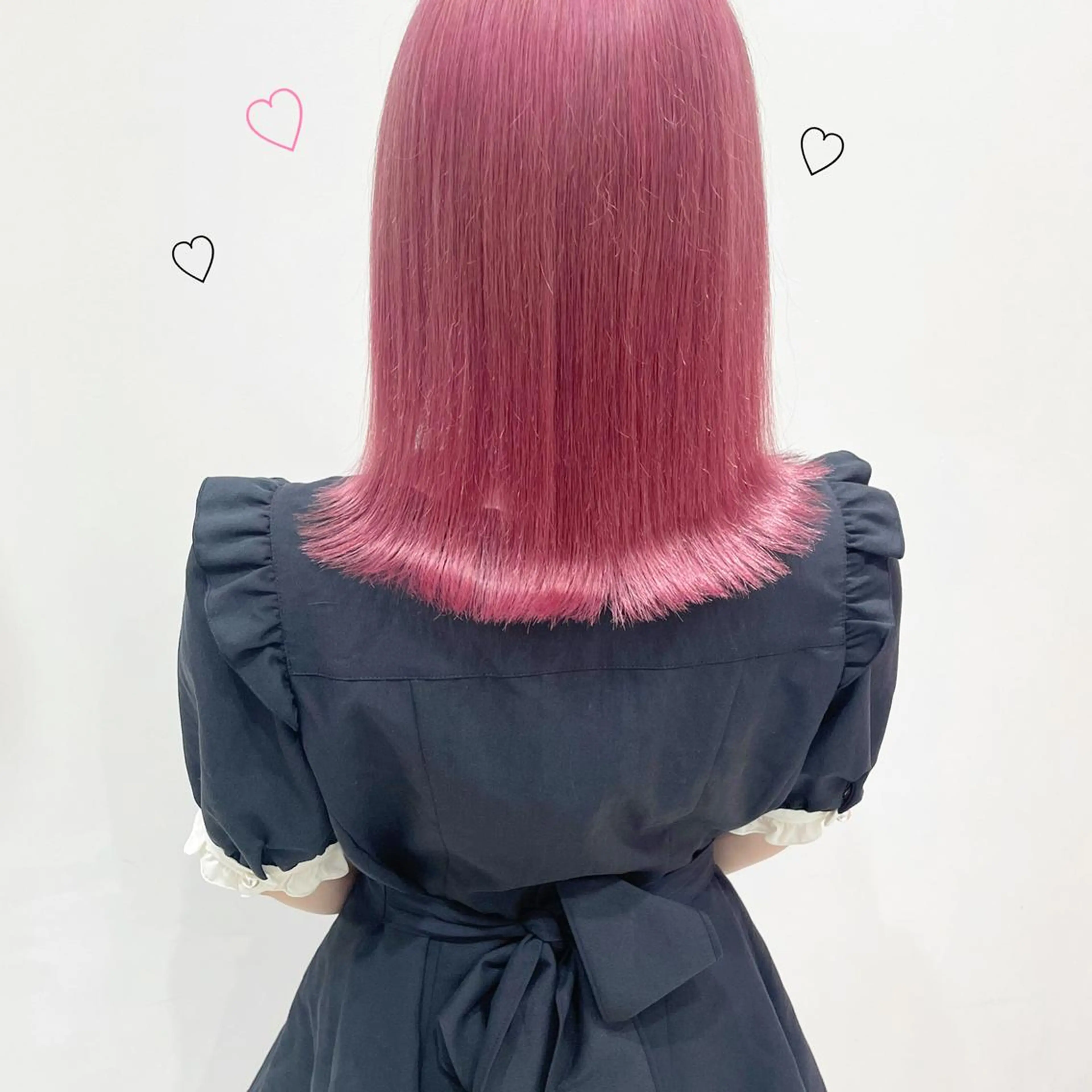ショート カラー ピンクカラー ボブ カット EMANON新宿東口所属・新宿駅近♡ ♡個室♡三都季🌜のヘアスタイル