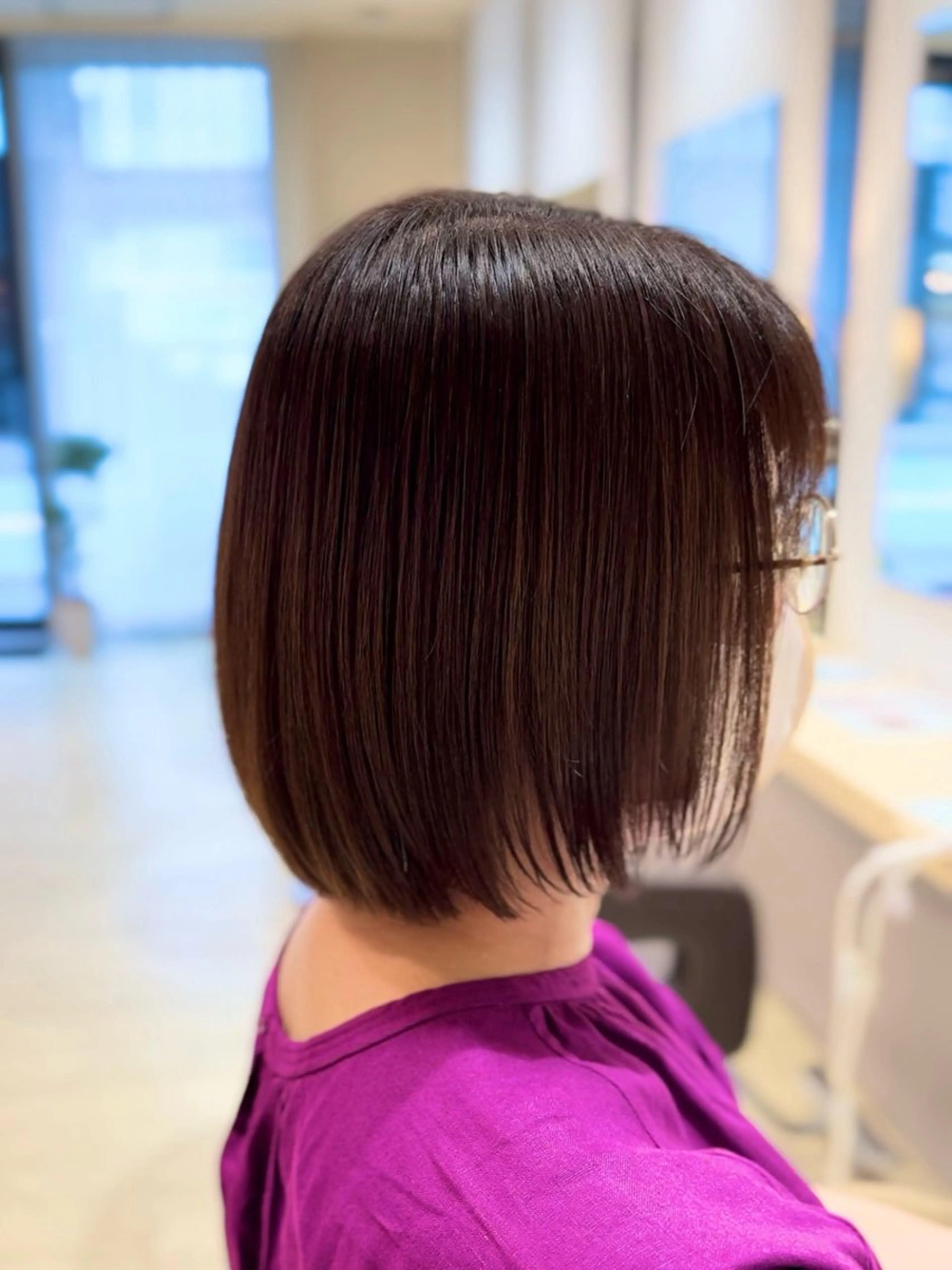カット 縮毛矯正 トリートメント 川田 康司のヘアスタイル