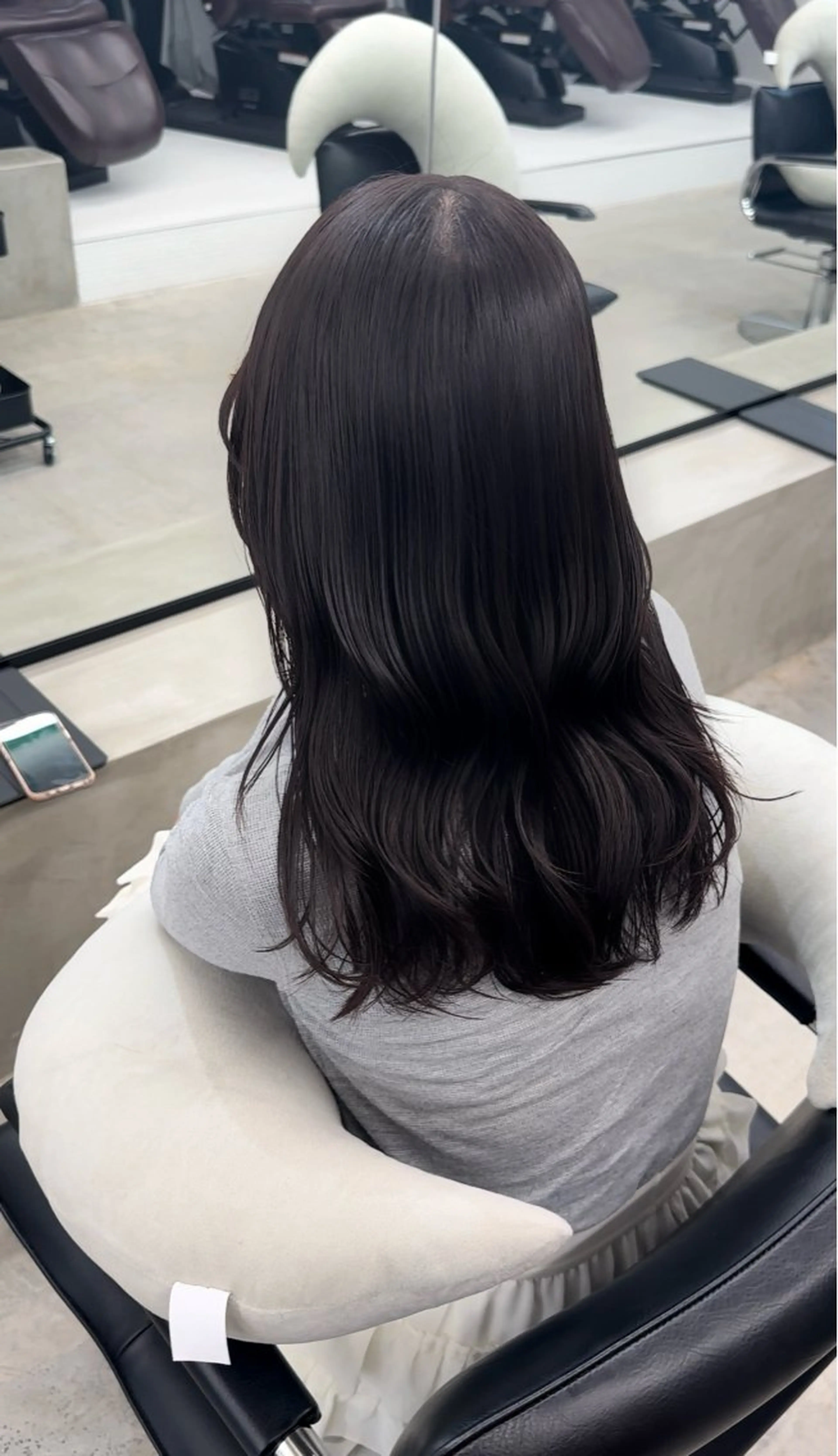 ロング 髪質改善 韓国風ヘア トリートメント カット トリートメント 髪質改善/レイヤー/ 艶髪🎀ayaneのヘアスタイル
