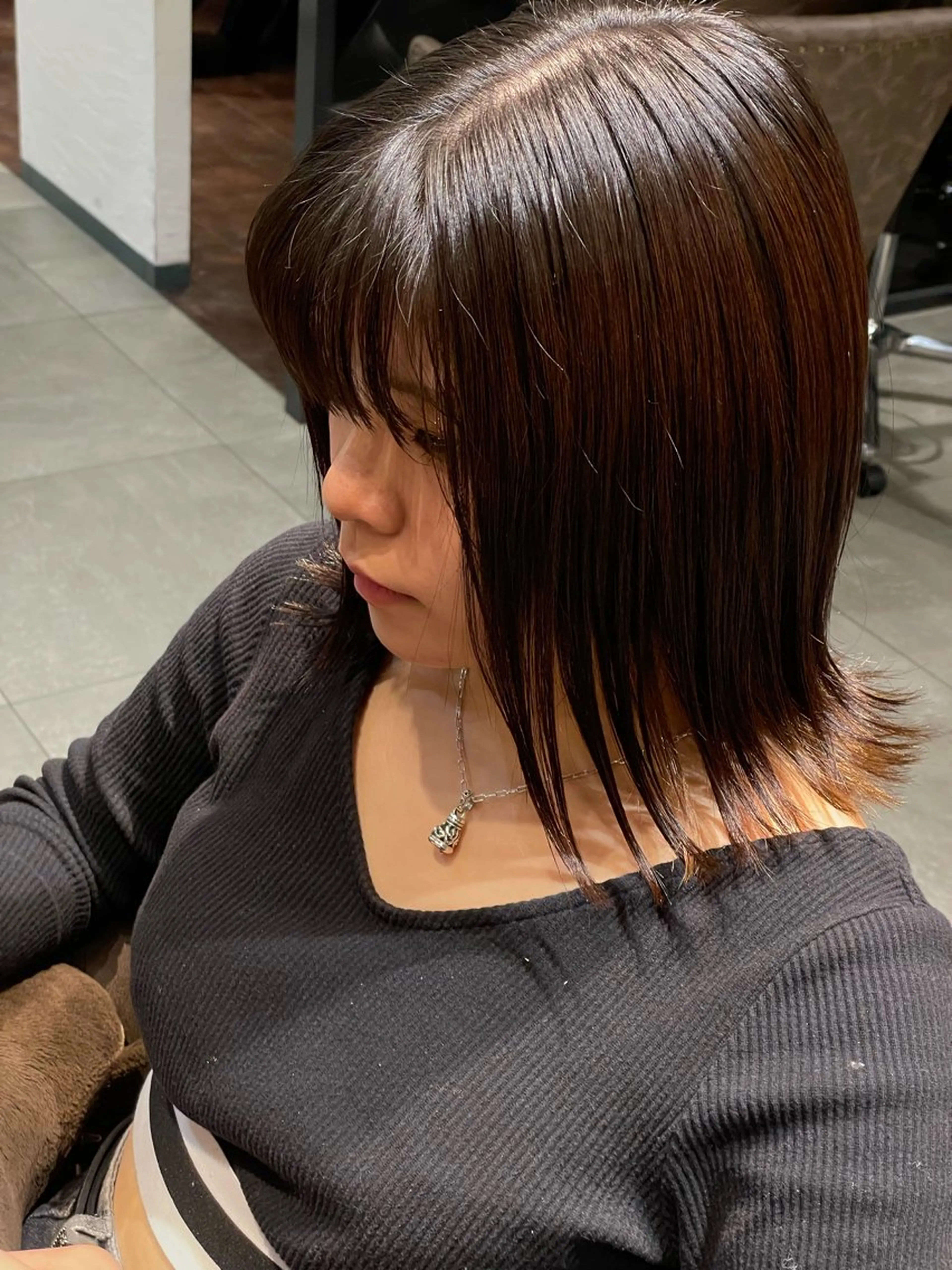 ミディアム yukio Dal所属・寒河江 真希のヘアスタイル