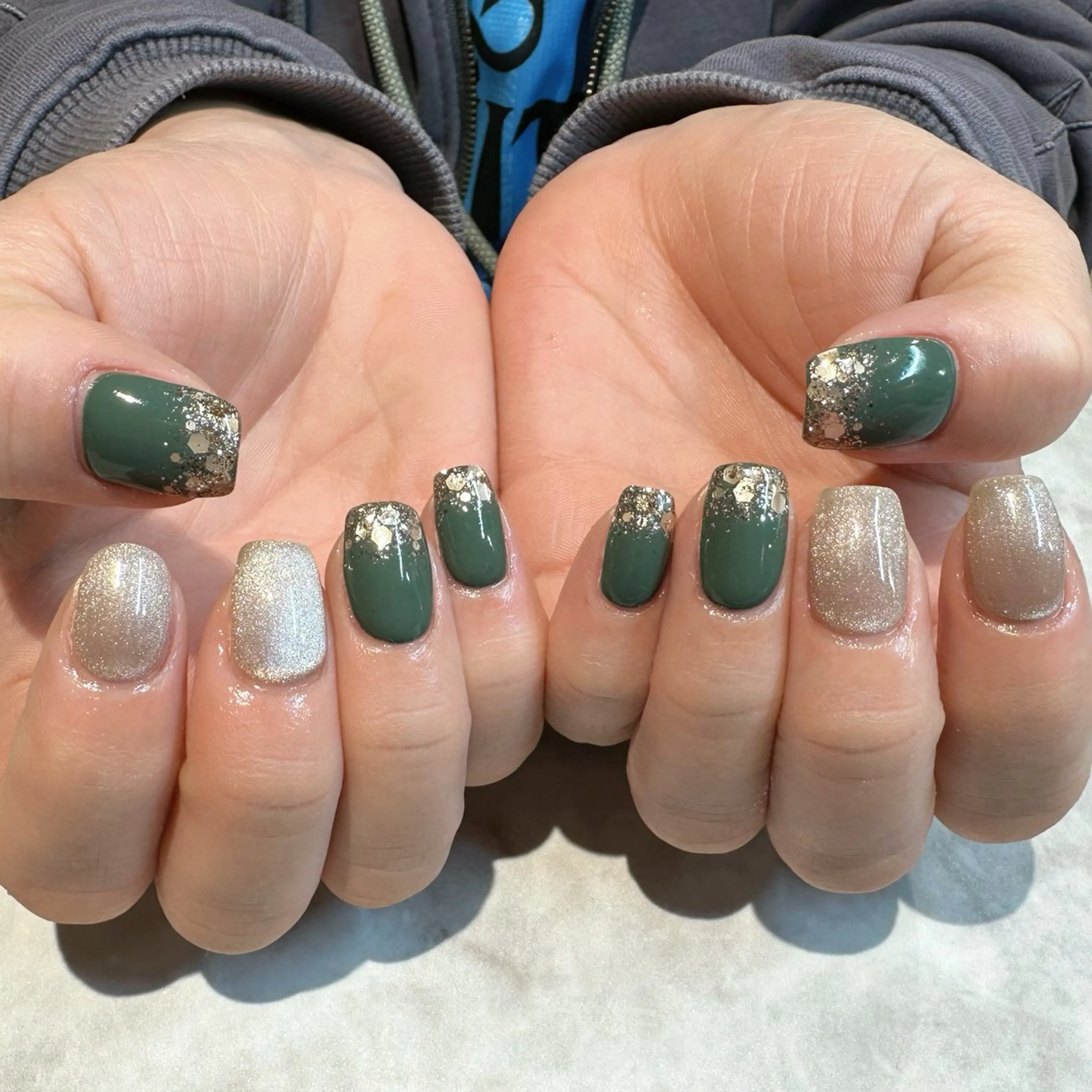 ネイル ワンカラーネイル erinca nail所属・圦本 有紀のネイルデザイン