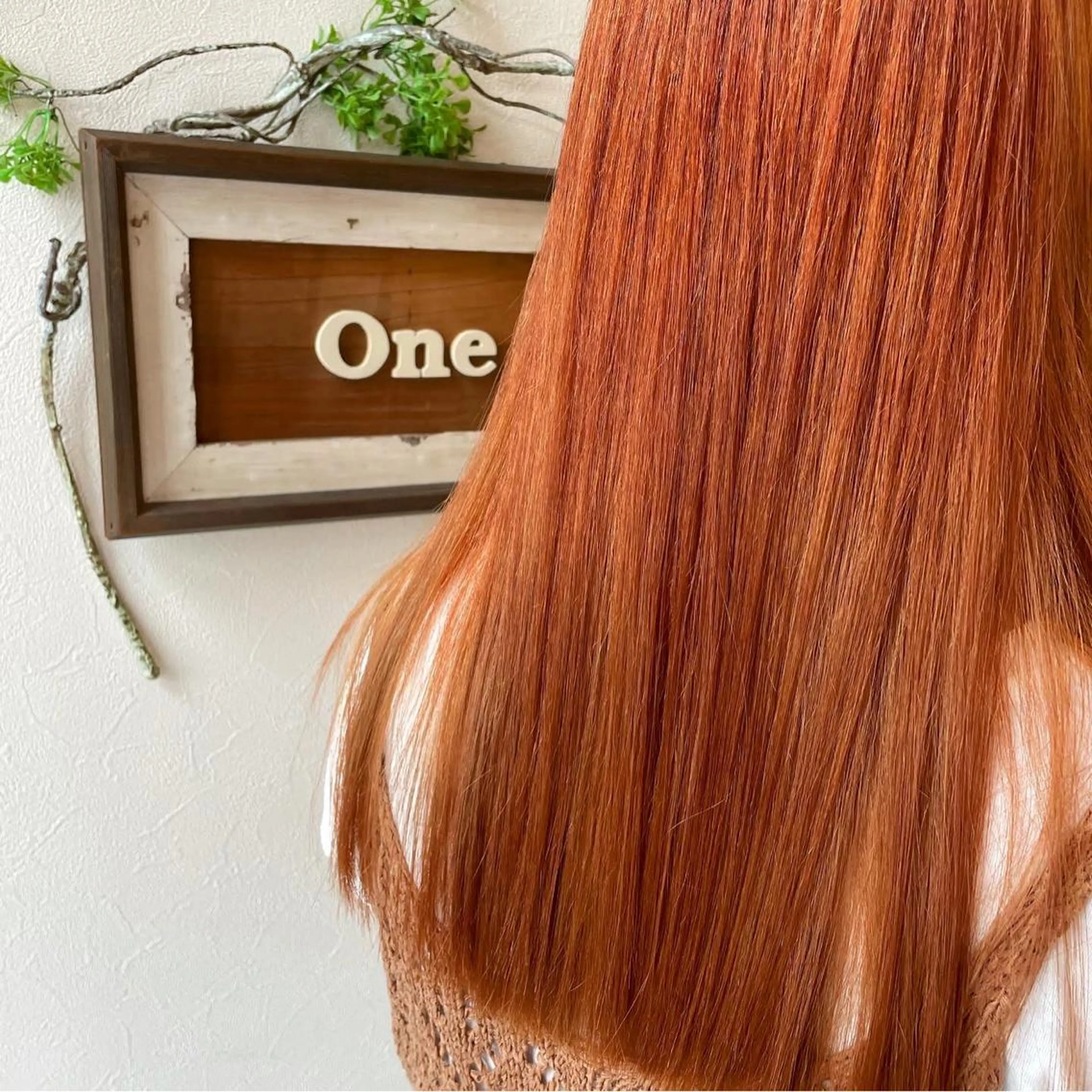 ロング ヘアカラー 仙台ブリーチカラー デザインカラーあすかのヘアスタイル