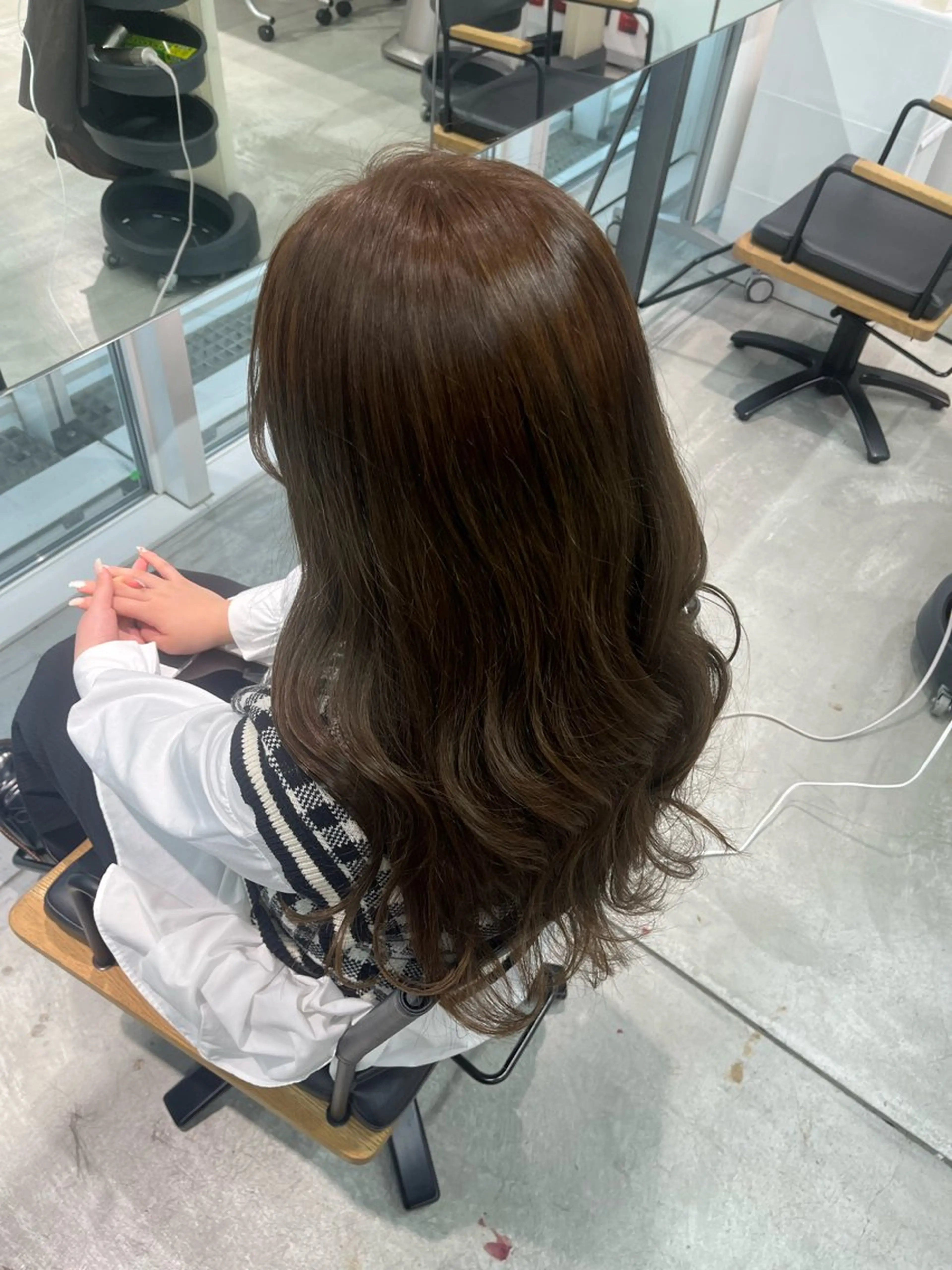 ロング カラー little lulu 梅田所属・高橋 さやかのヘアスタイル