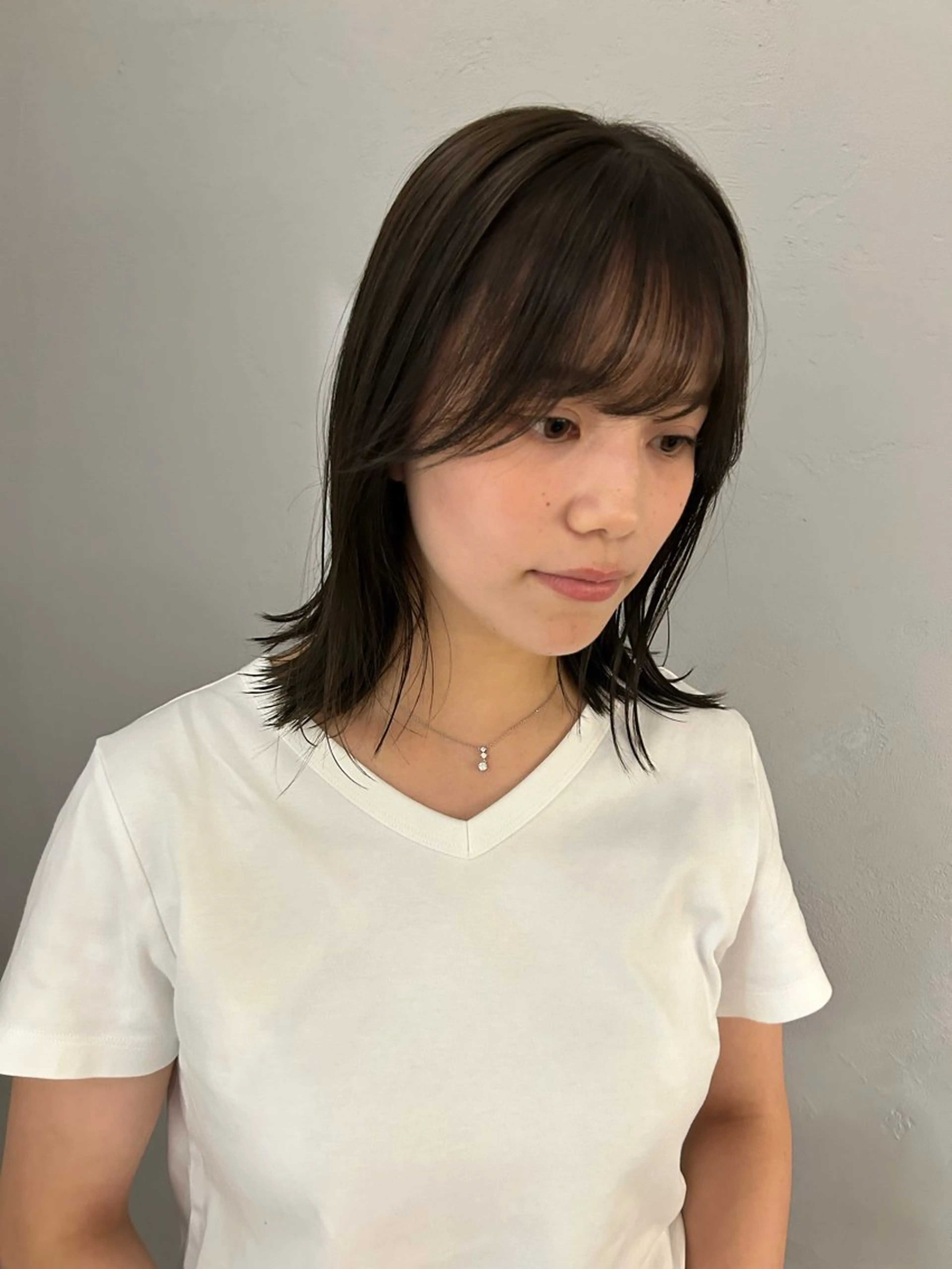 ミディアム カラー ヘアカラー トリートメント ケアパーマ/ブリーチ daisukeのヘアスタイル