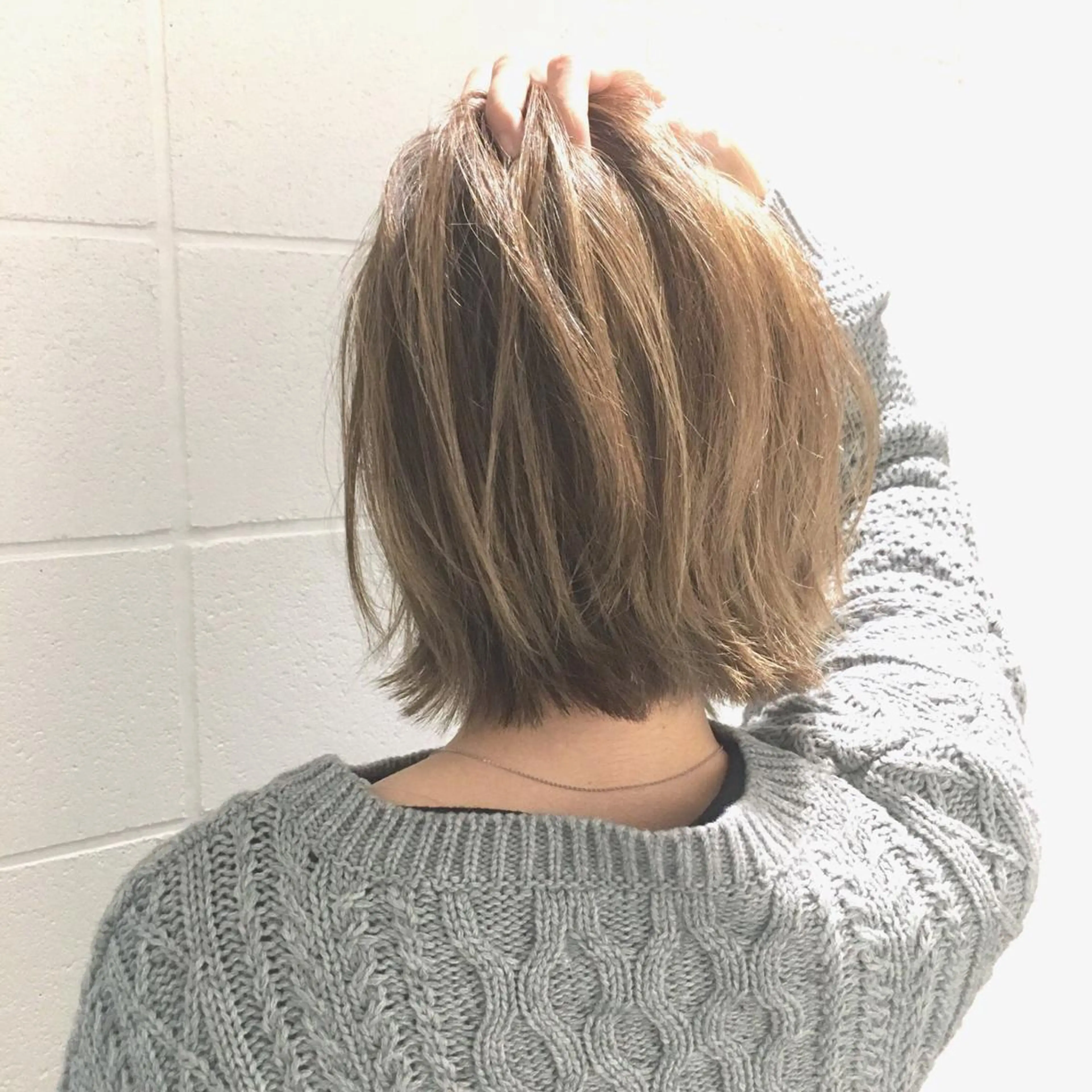 ショート カラー グレージュ tender所属・tender hair salonのヘアスタイル
