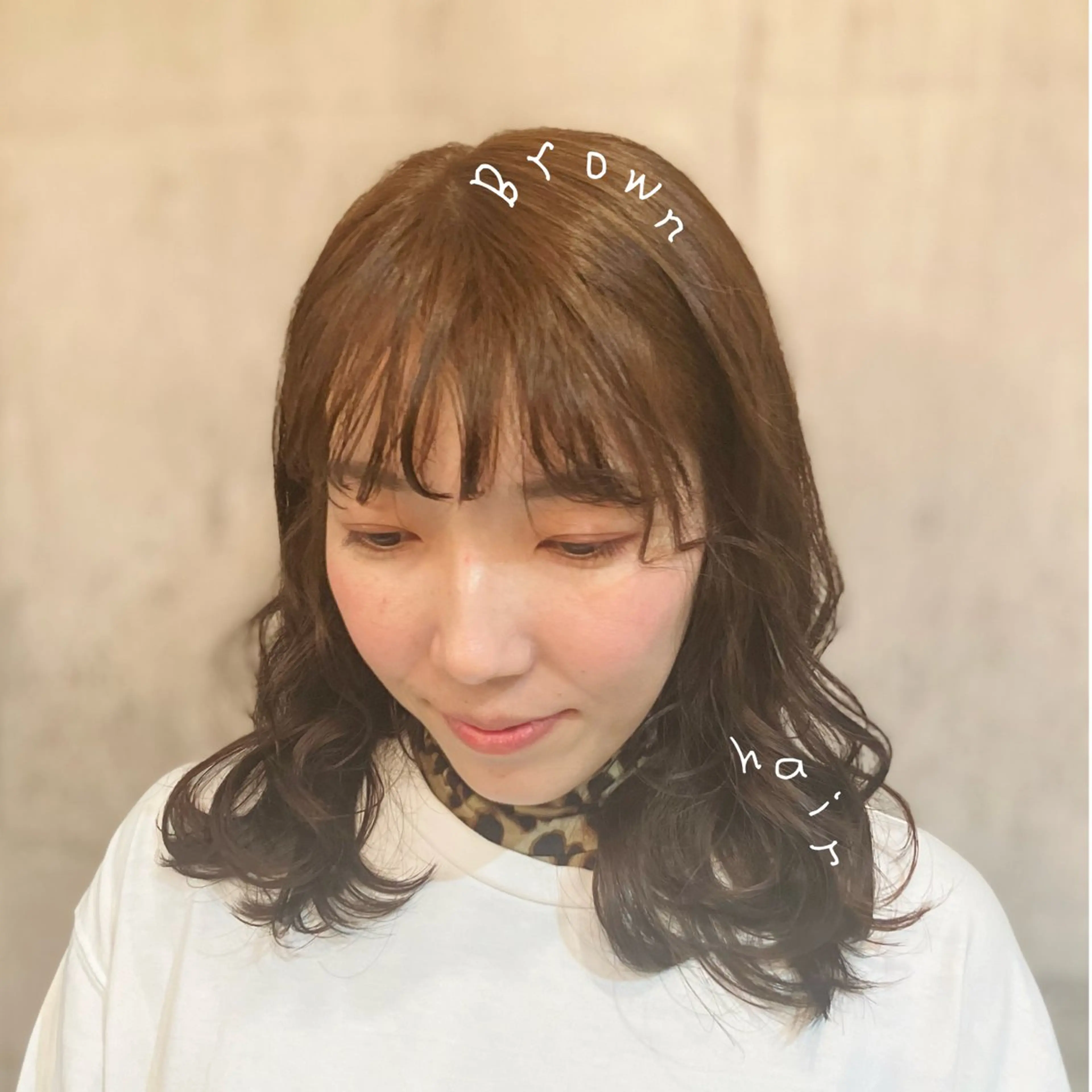 ロング カラー ブラウンカラー 天使の輪໒꒱⋆ﾟ 量産中🎀のヘアスタイル