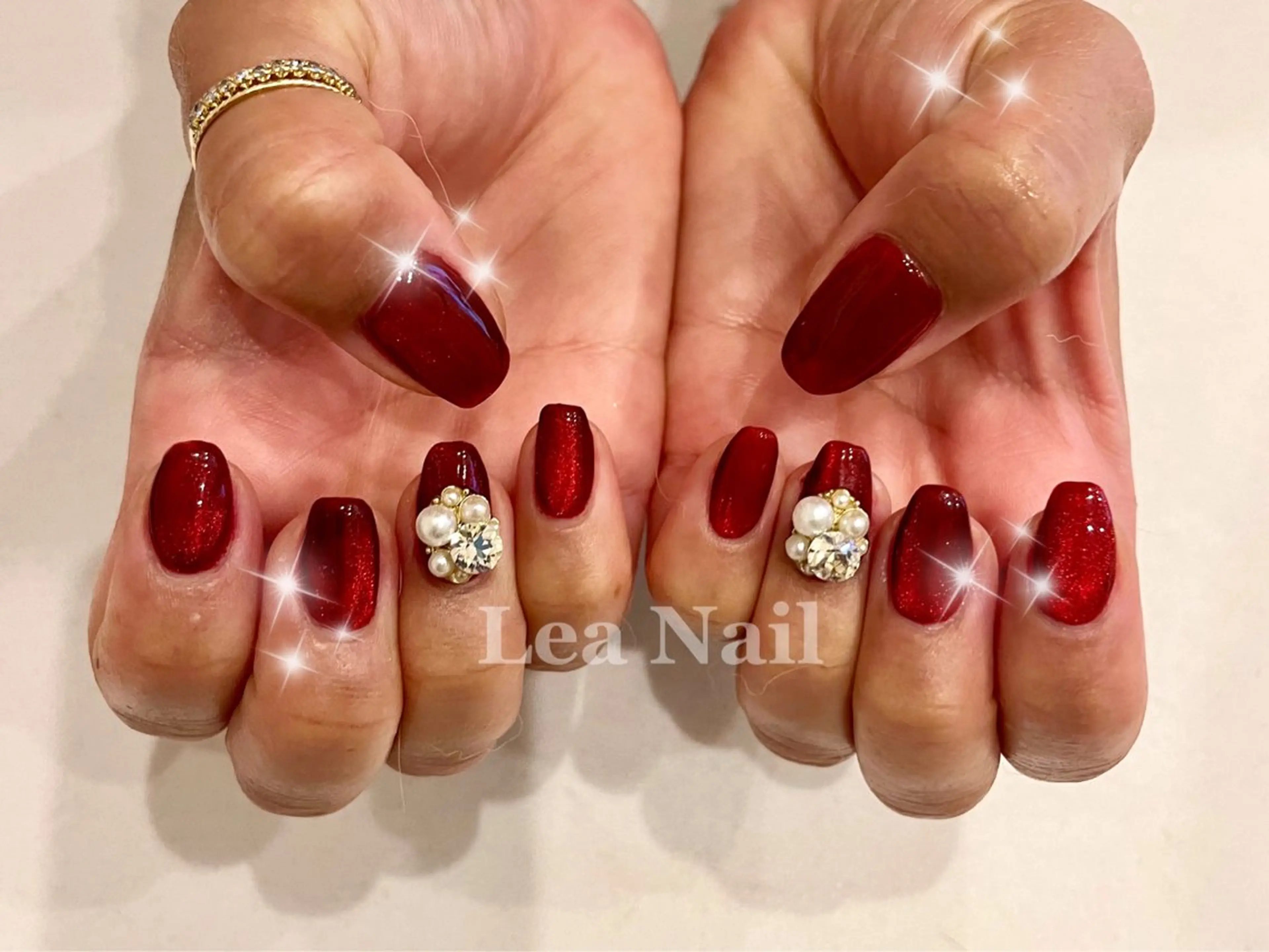 ネイル 持ち込み ハンドネイル Lea Nailのネイルデザイン