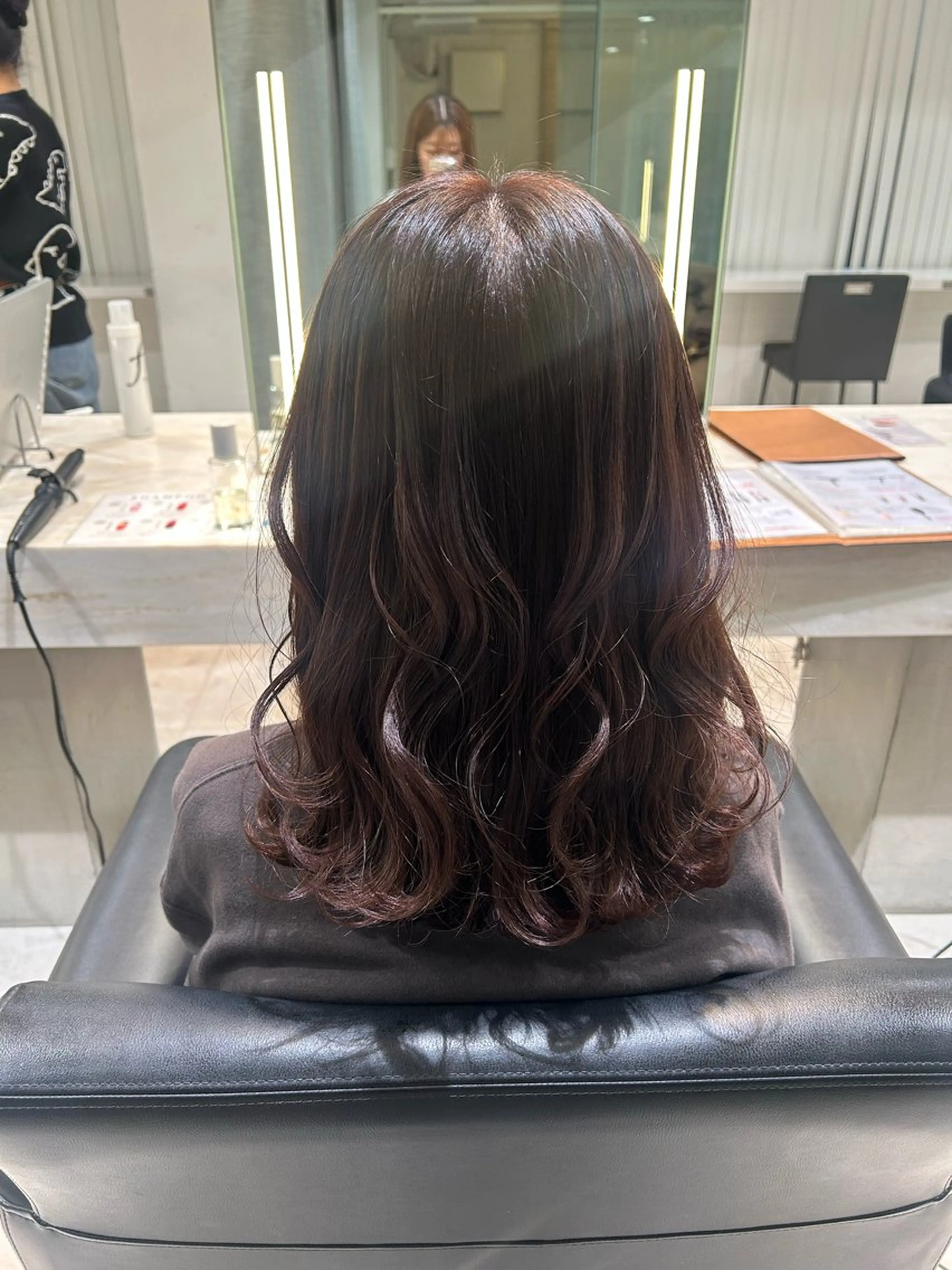ロング カラー ブラウンカラー ココアブラウン 艶カラー🌸アレンジ 🌹Sally🕊️のその他イメージ