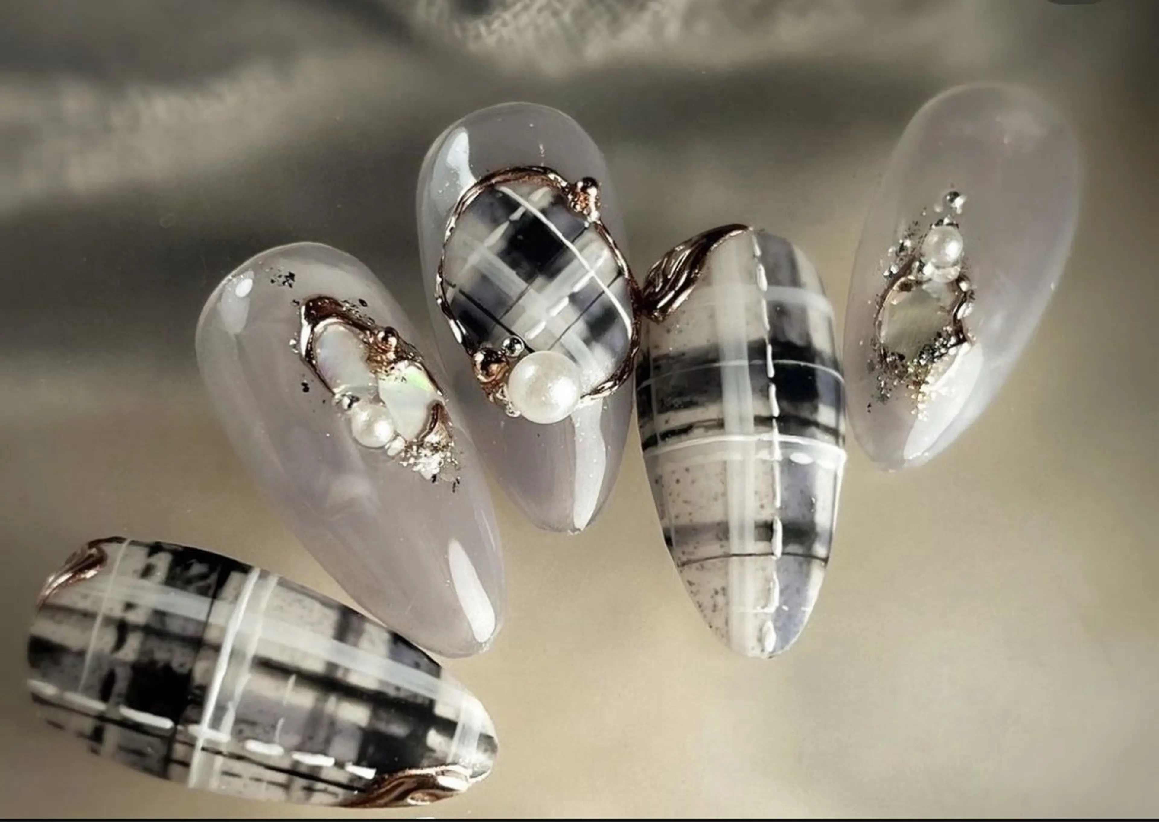 ネイル アートネイル チークネイル 長さ出し フットネイル フレンチネイル YK Rinのネイルデザイン