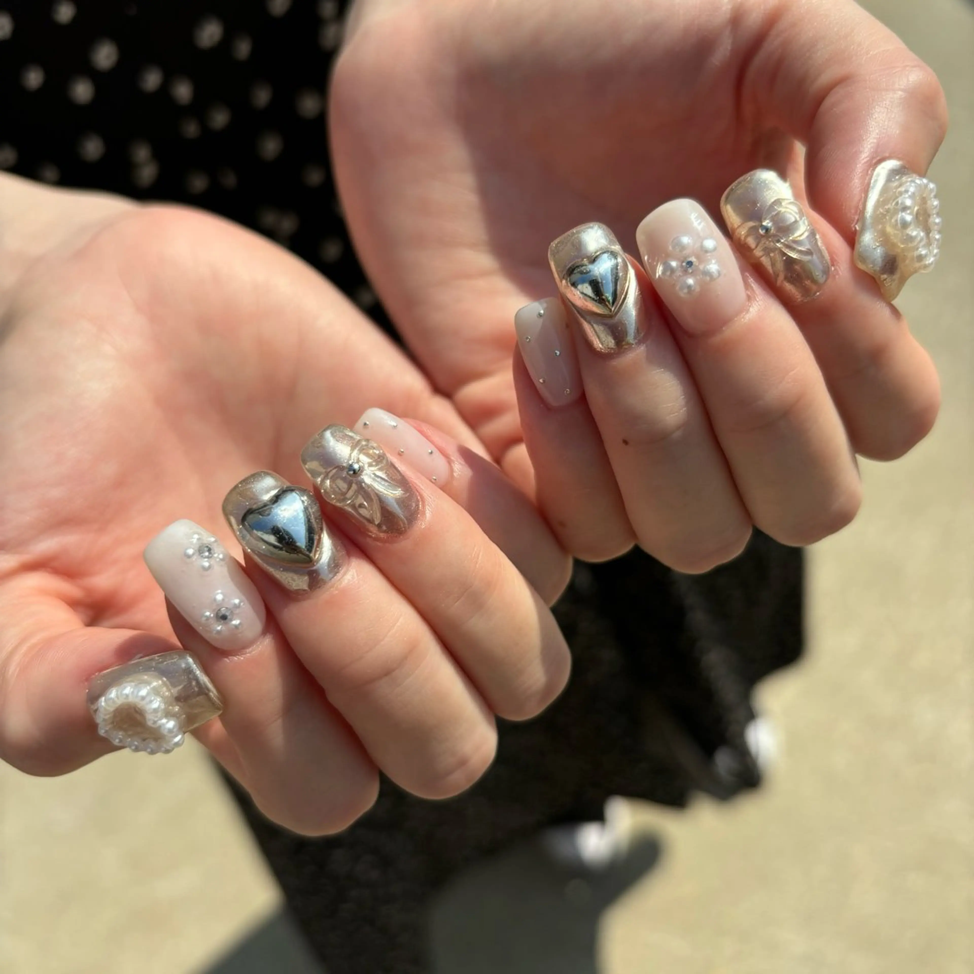 ネイル ハンドネイル Sea  nail by emaのネイルデザイン