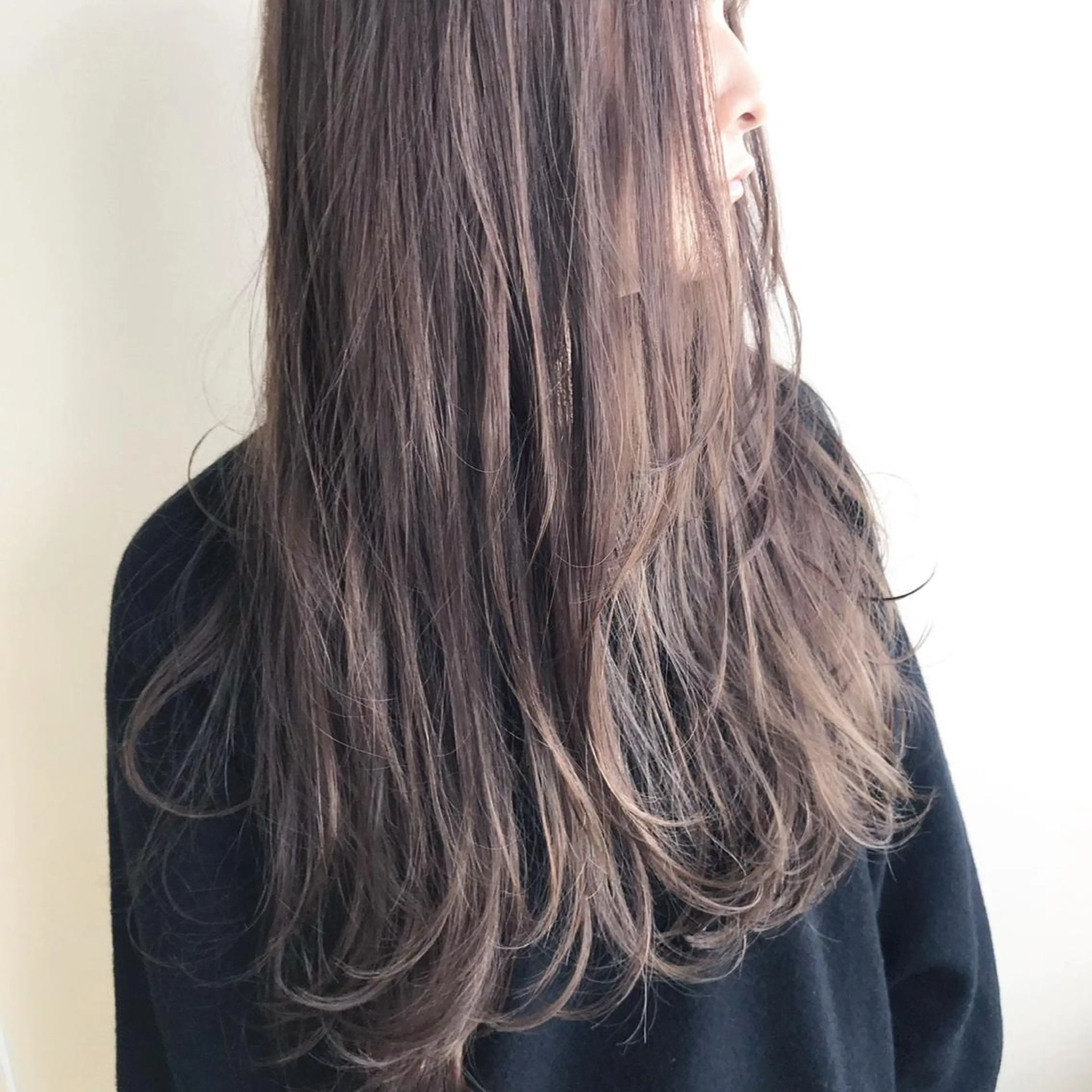 ロング カラー グランジヘア 無造作ヘアHYUGAのヘアスタイル