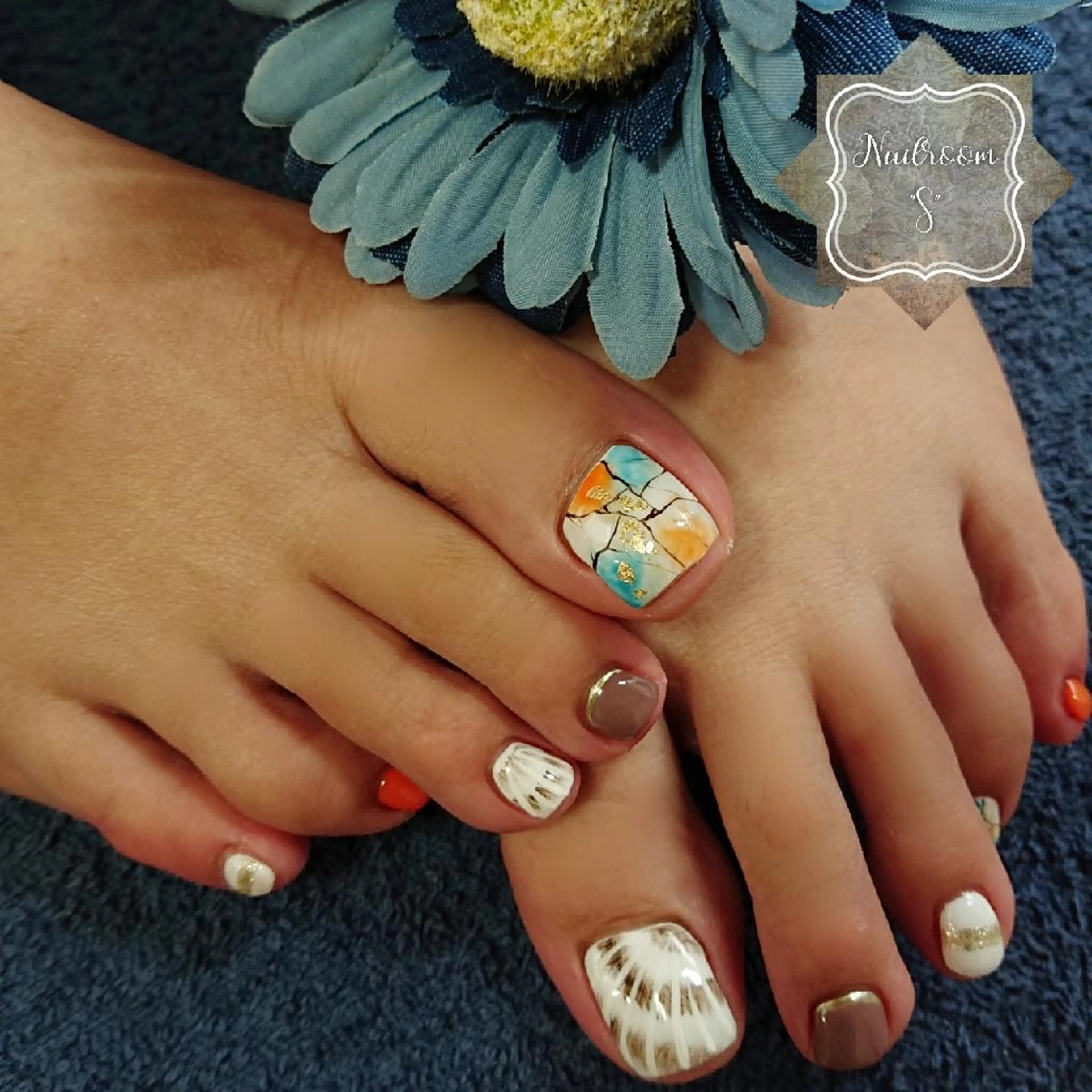 ネイル フットネイル Nail room  "S"  SAKAIのネイルデザイン