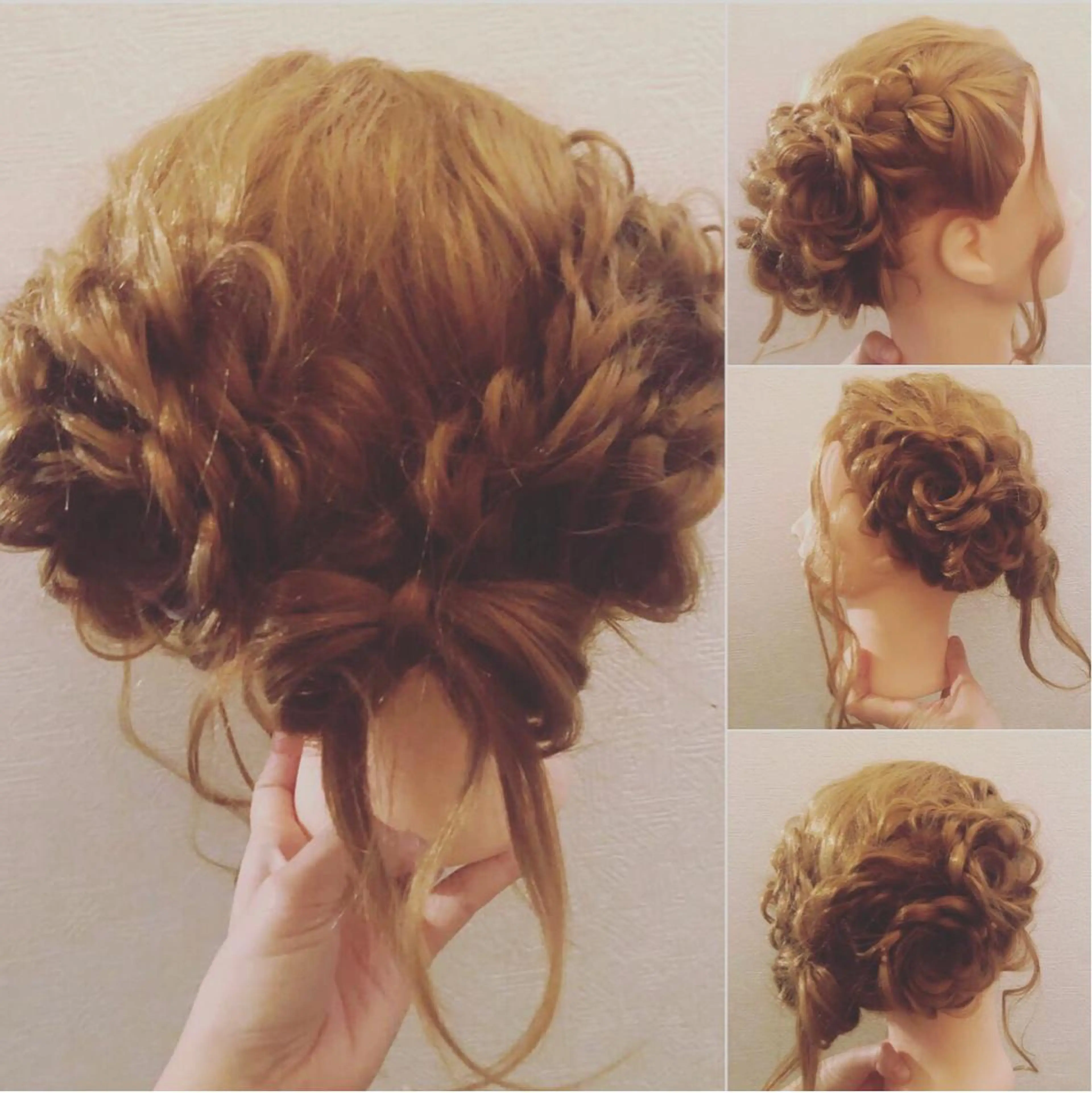 ロング カラー パーマ ヘアアレンジ メンズ キッズ ネイル マツエク・マツパ 銀河 ティンガーラのヘアスタイル