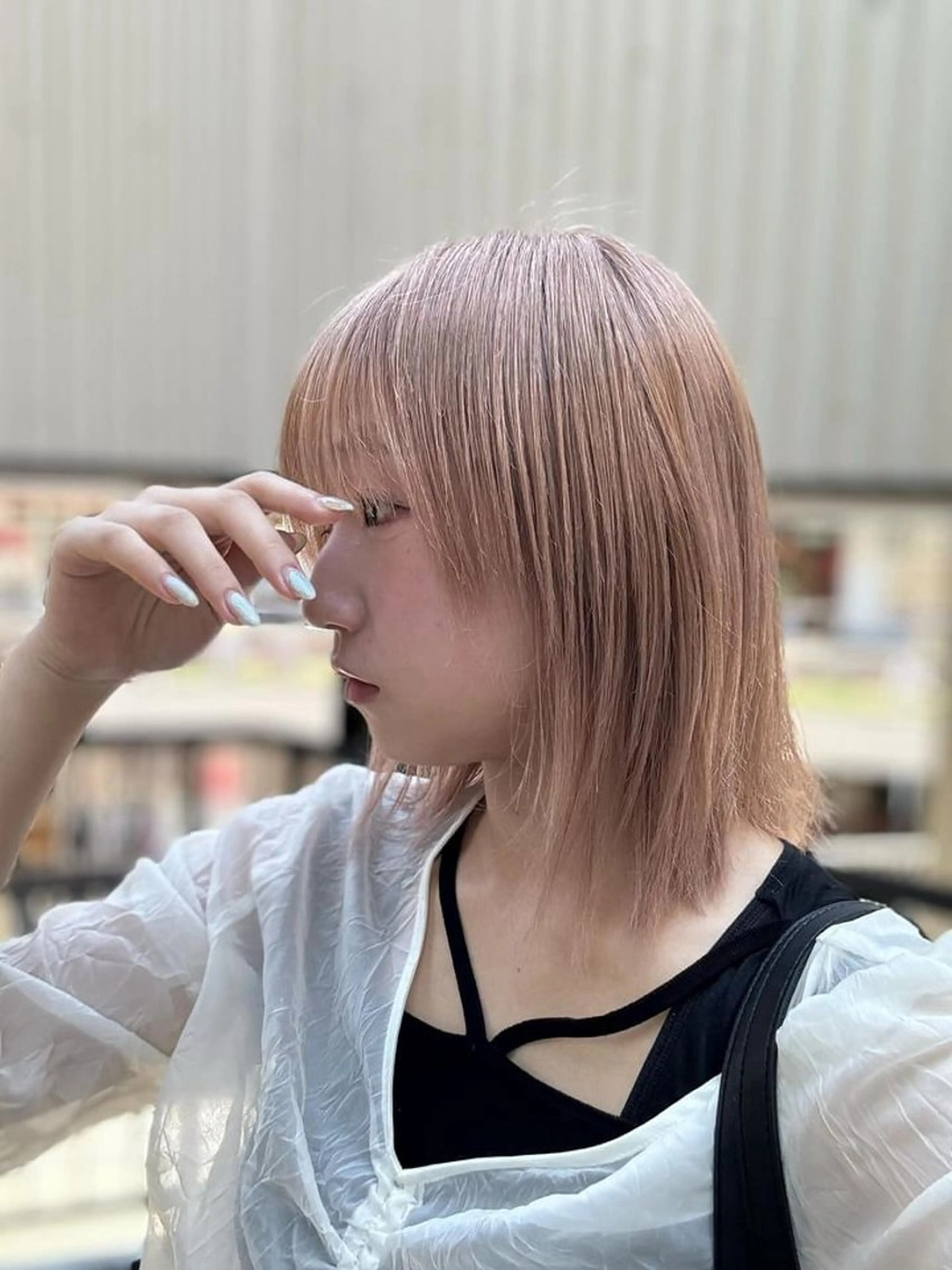 ミディアム ミユル/ ブリーチカラー🎀✨のヘアスタイル