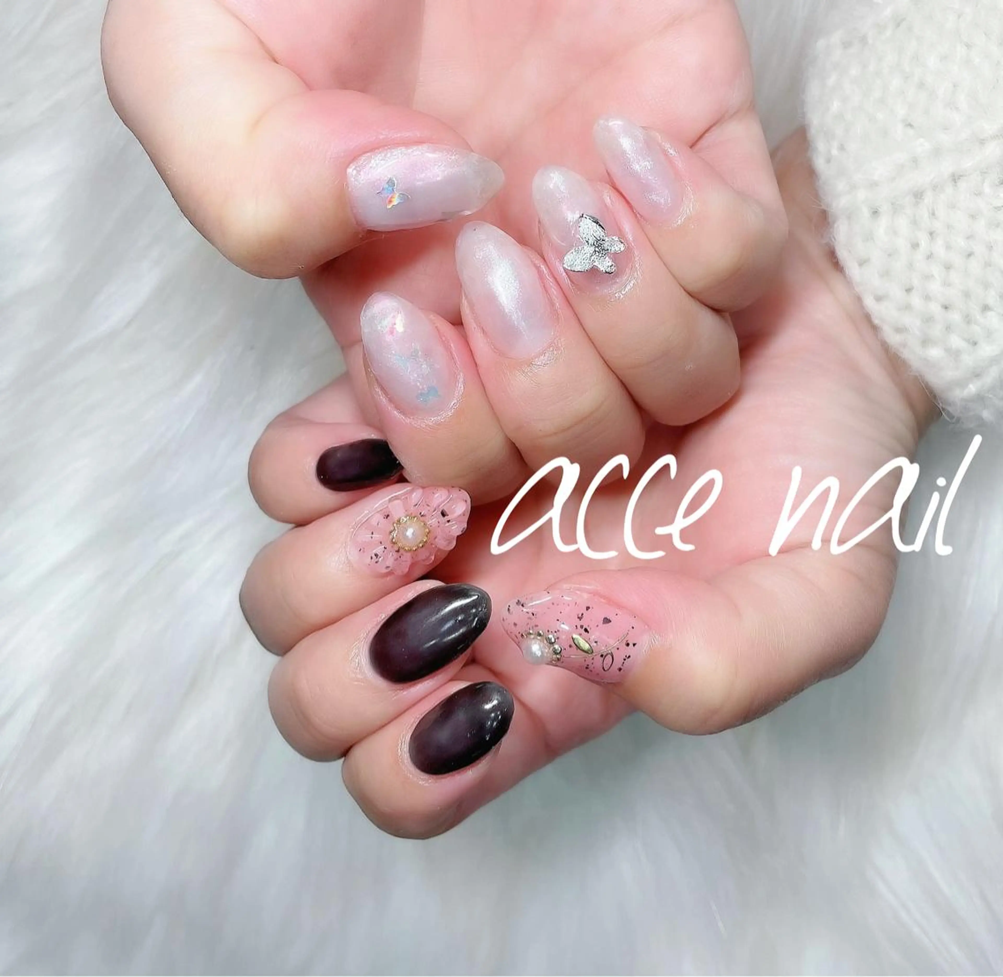 ネイル 持ち込み atsuco ✴︎のネイルデザイン