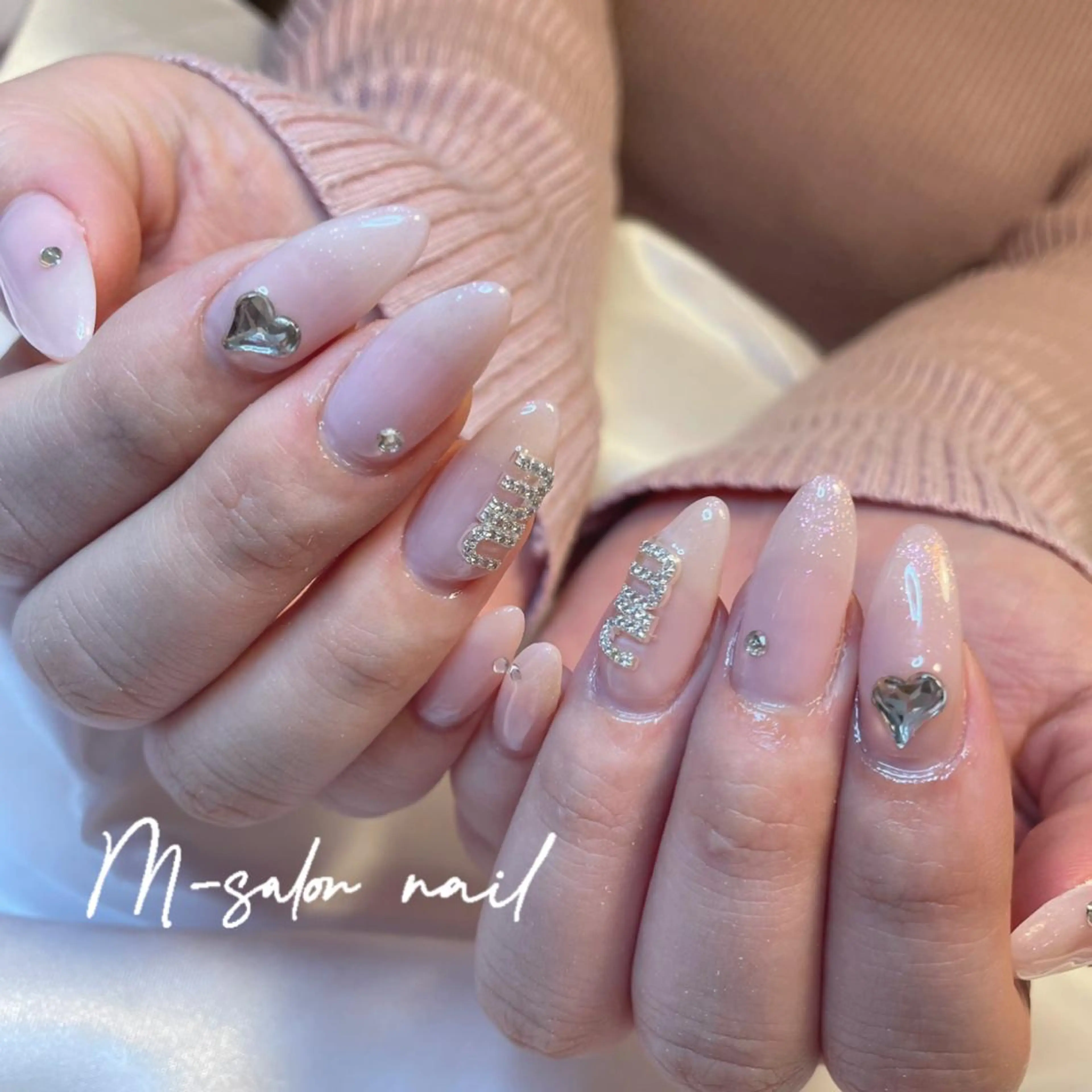 ネイル ハンドネイル 韓国/網紅/パーツ M-salonのネイルデザイン