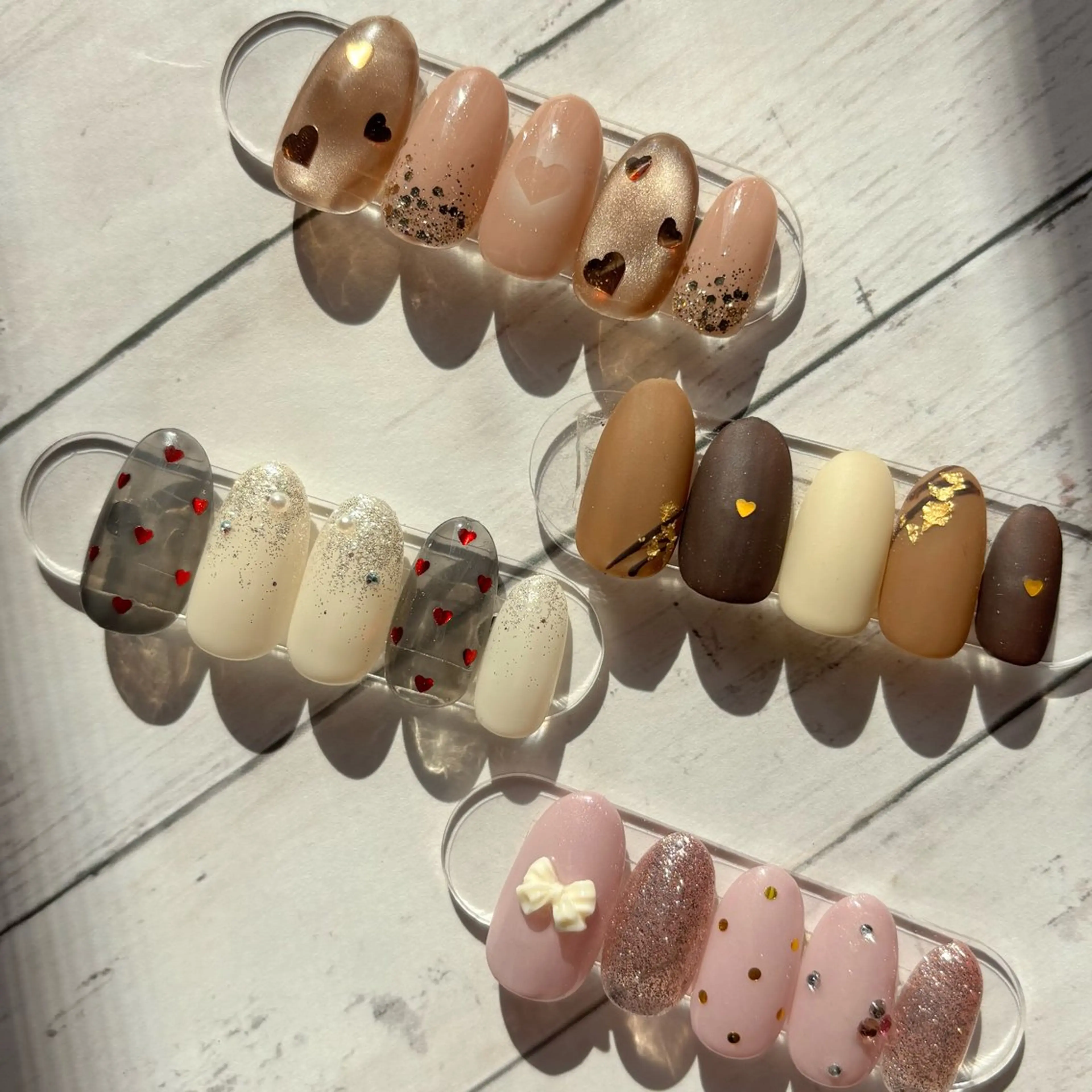 ネイル バレンタイン nail salon Stellaのネイルデザイン