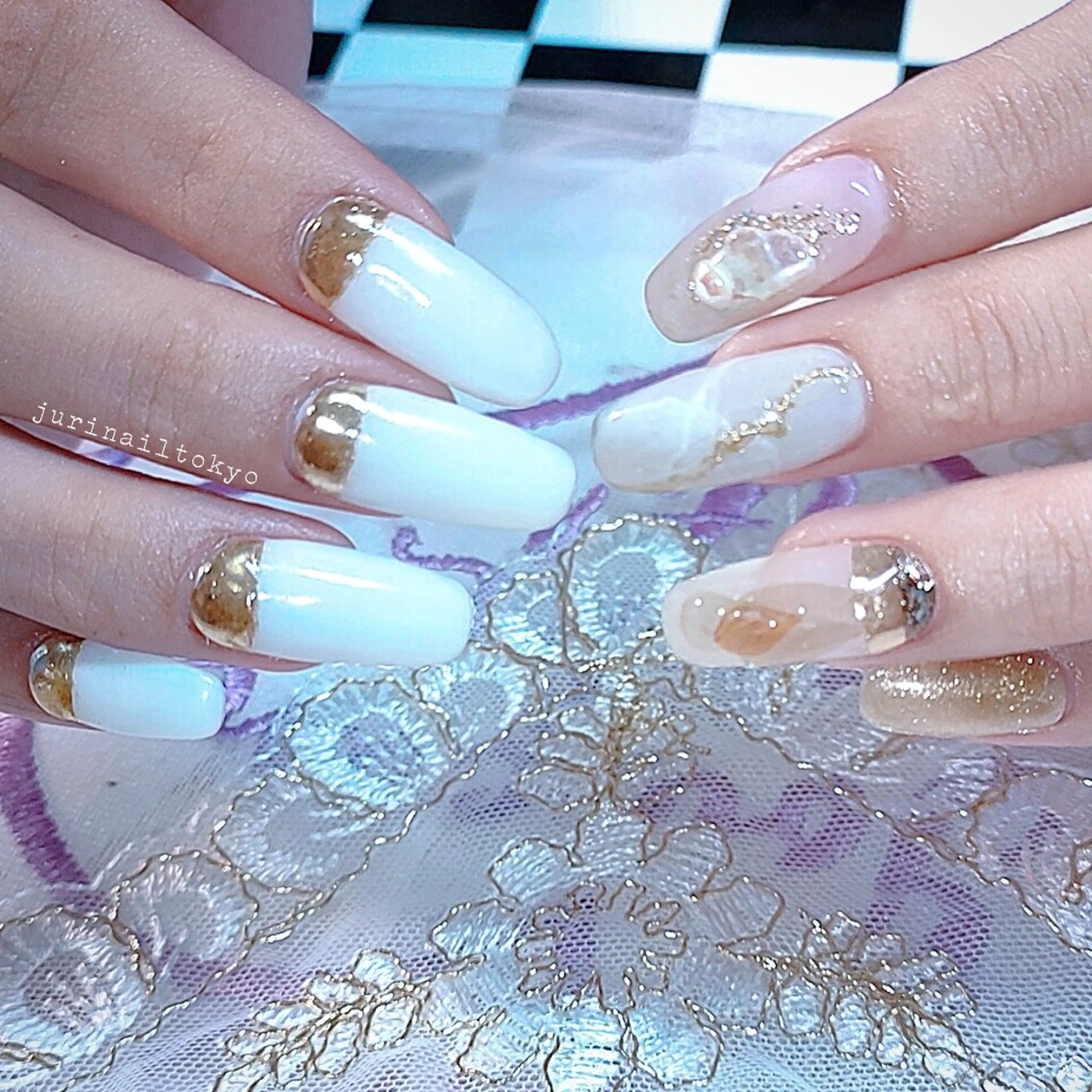 ネイル ハンドネイル フットネイル ハンドケア jurinailtokyo所属・jurinail tokyoのネイルデザイン